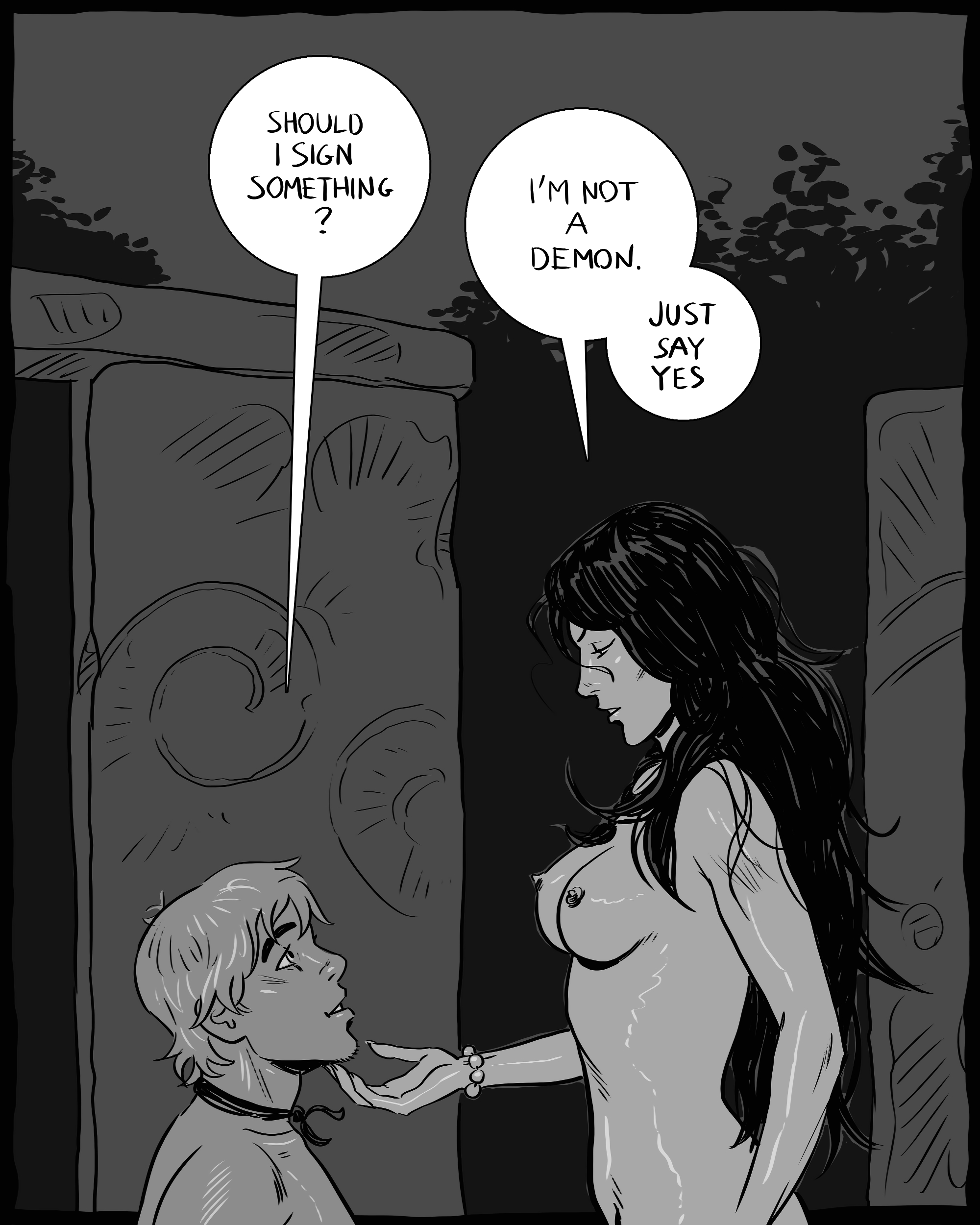 The Witch and Her Boy page 17