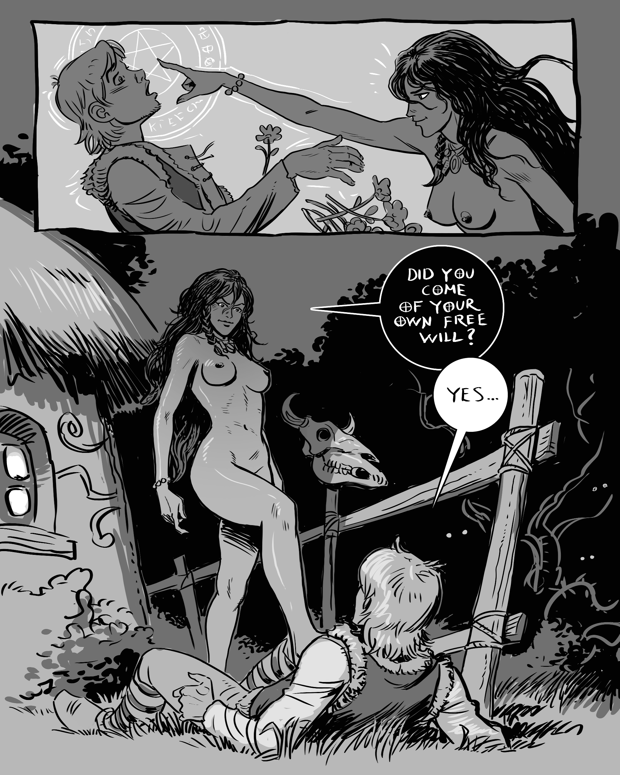 The Witch and Her Boy page 3