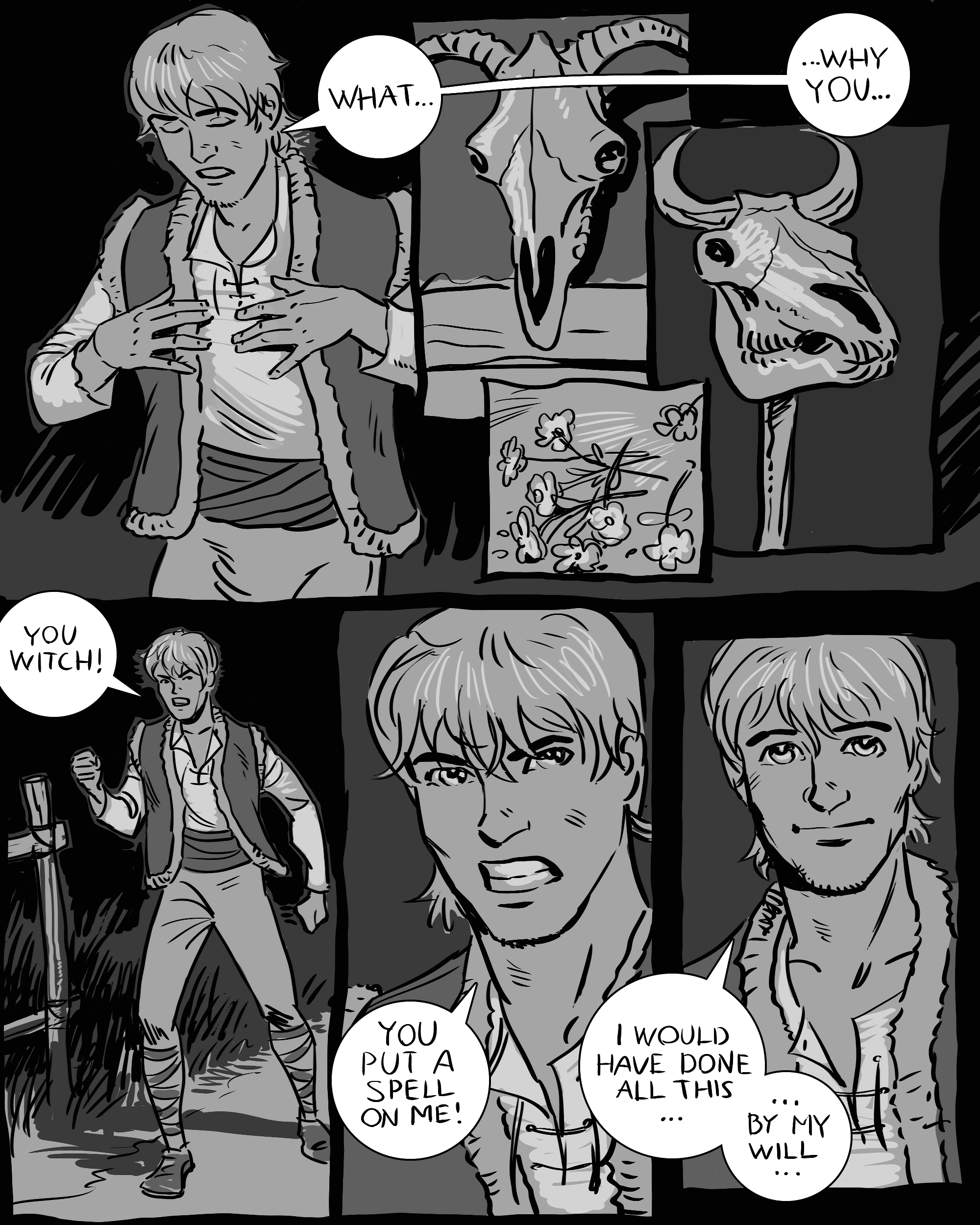 The Witch and Her Boy page 9