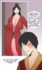 Ursa and Zuko: Rekindled Fire page 1