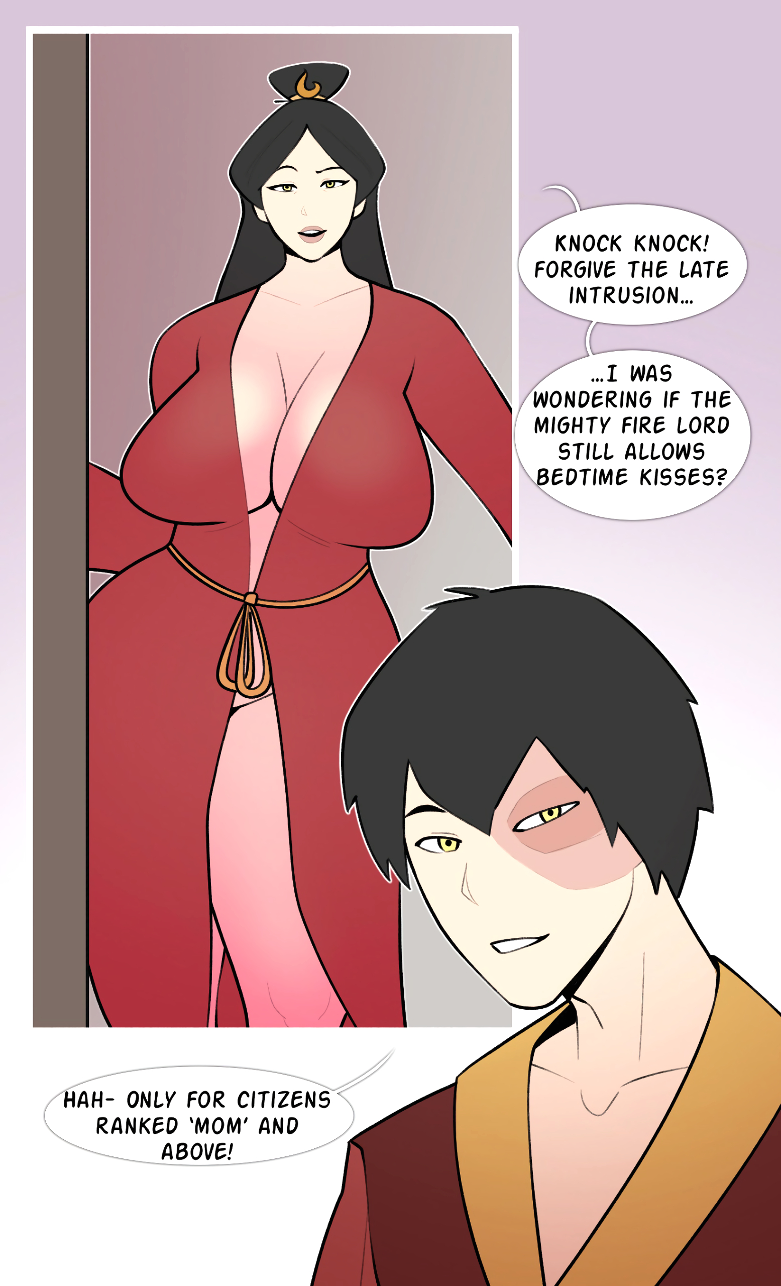 Ursa and Zuko: Rekindled Fire page 1