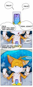 Amy Rose + Tails page 1