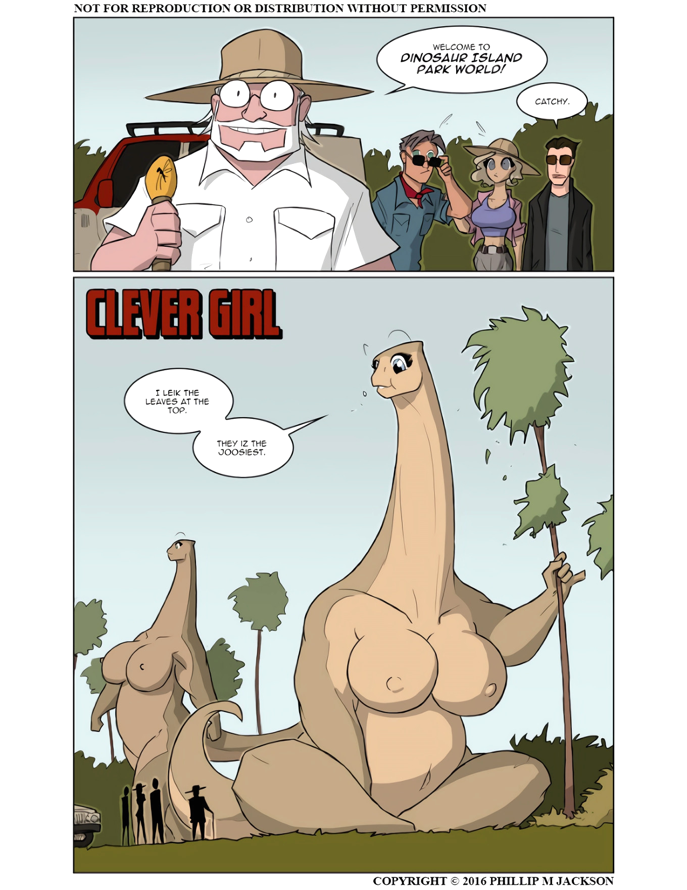 Clever Girl page 1