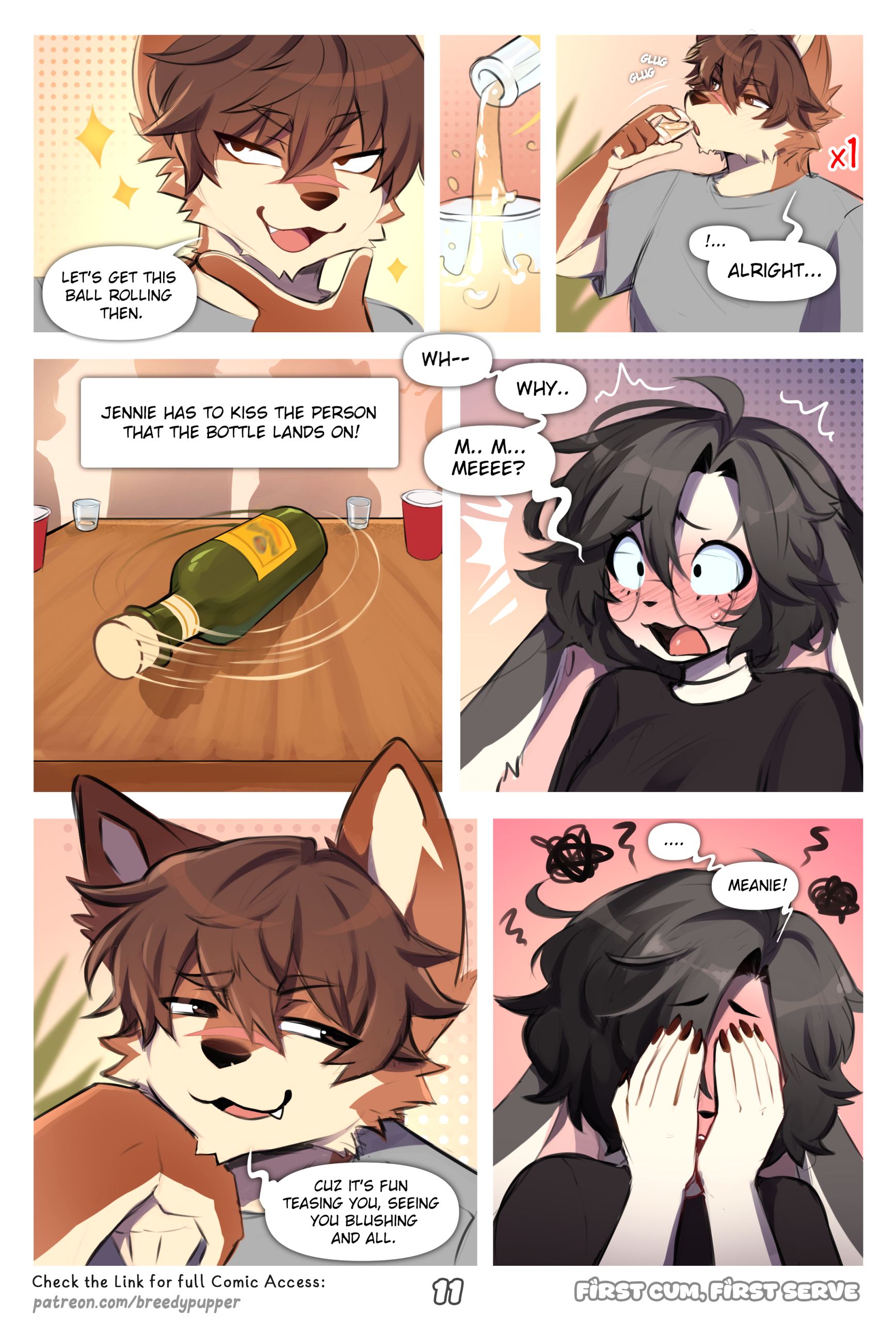 First Cum, First Serve! page 12