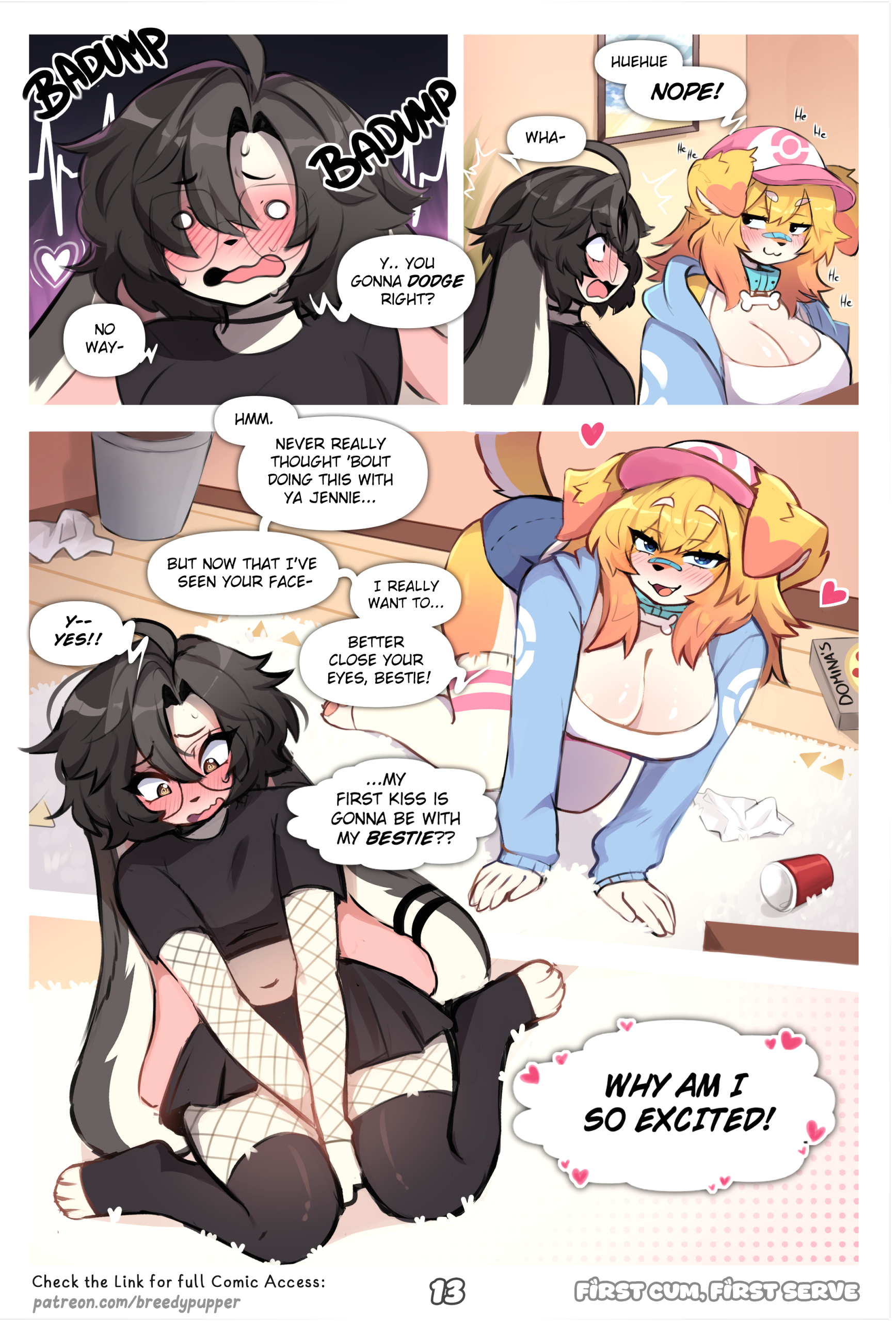 First Cum, First Serve! page 14