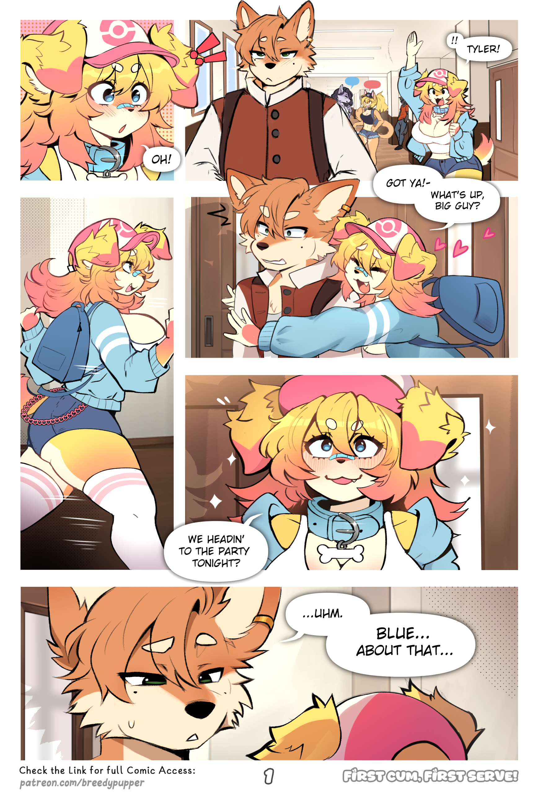 First Cum, First Serve! page 2