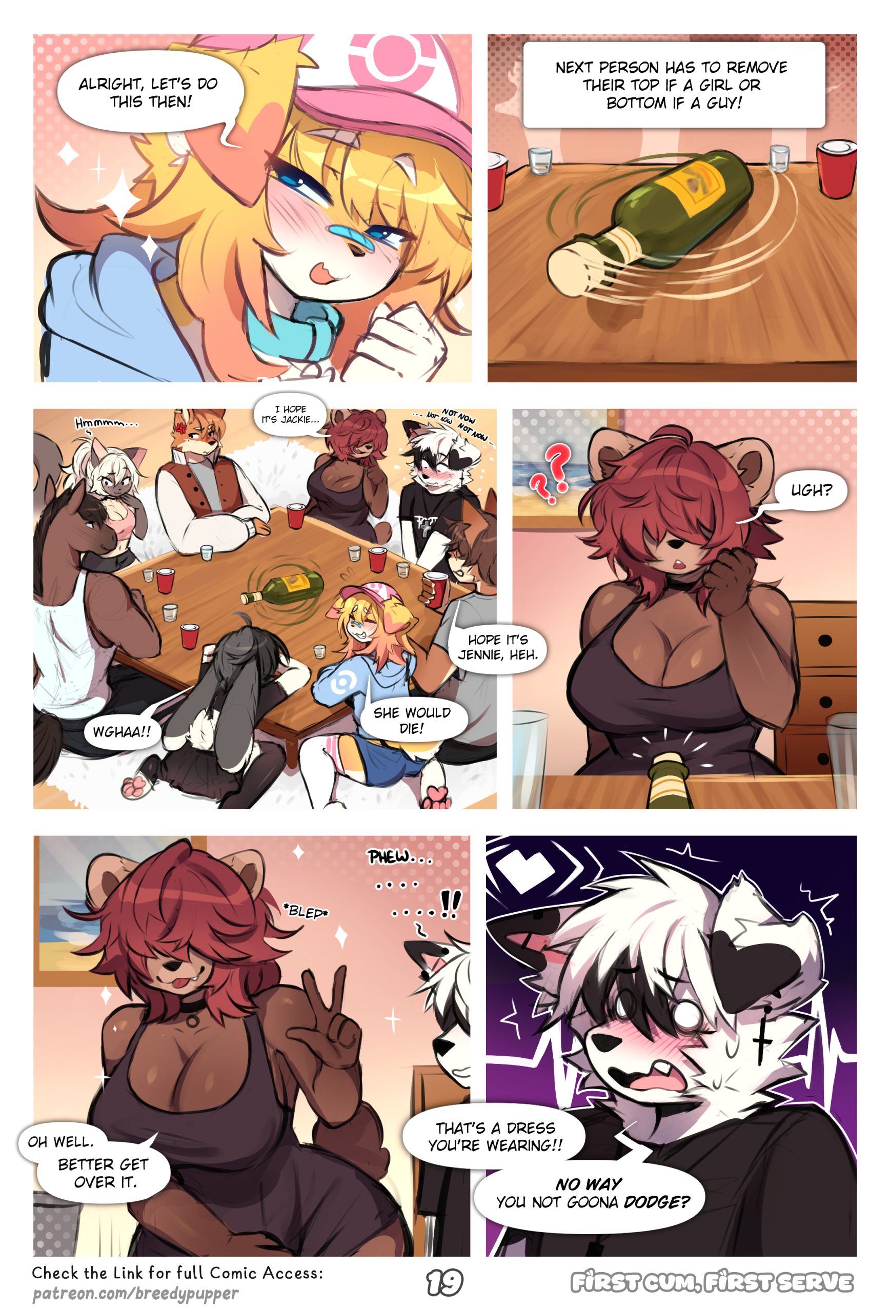 First Cum, First Serve! page 20