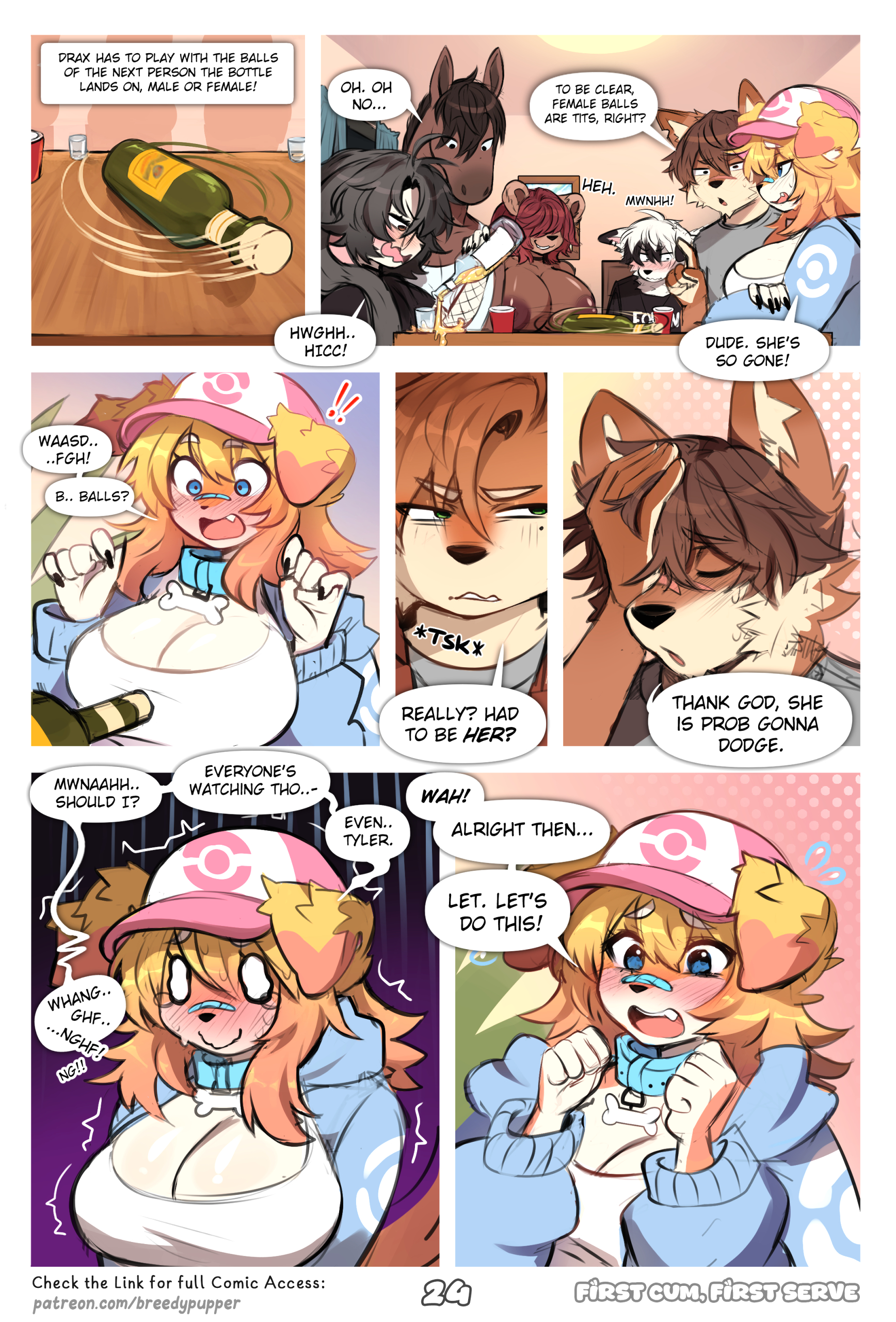 First Cum, First Serve! page 25
