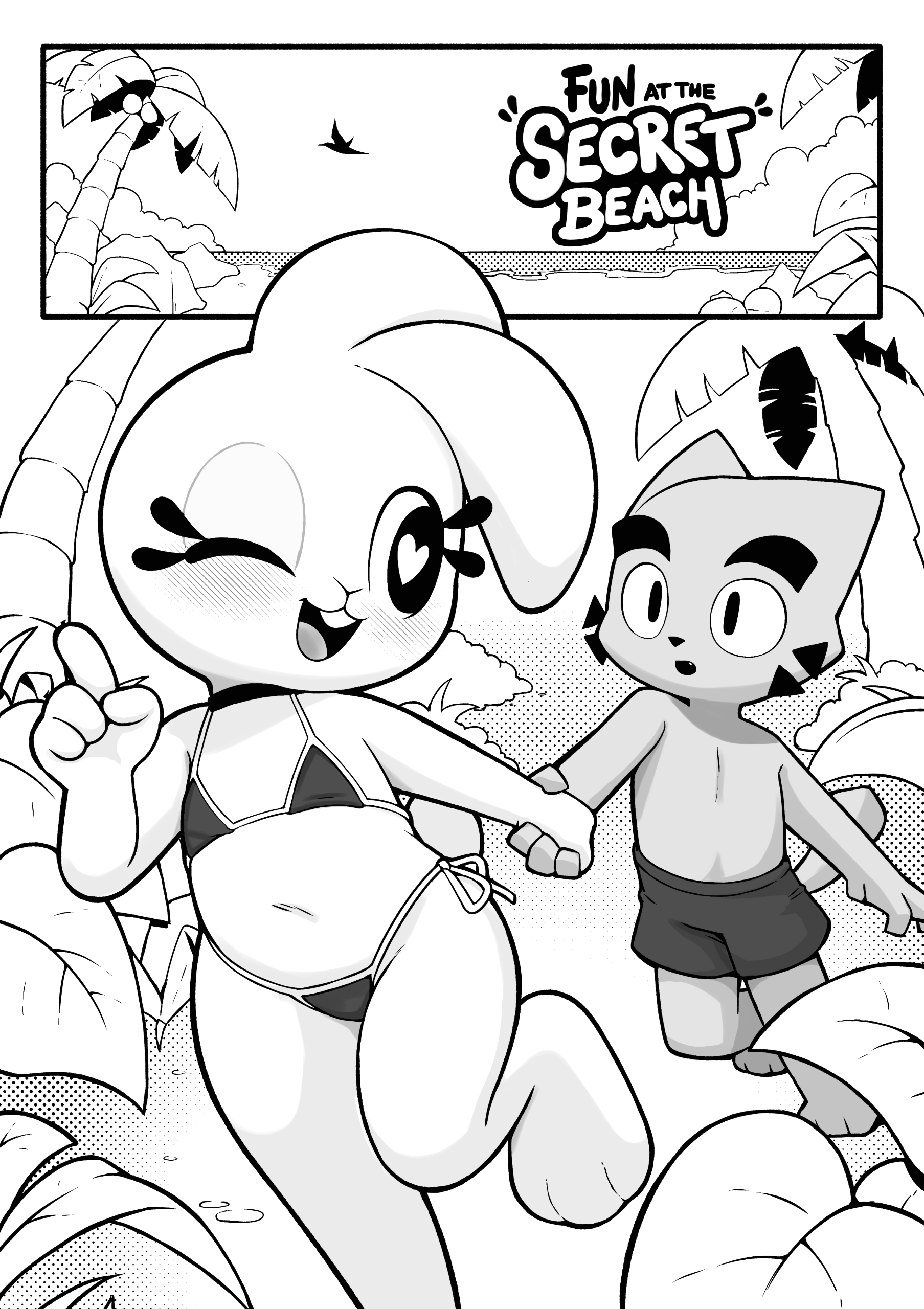 Fun at the "Secret" Beach page 1