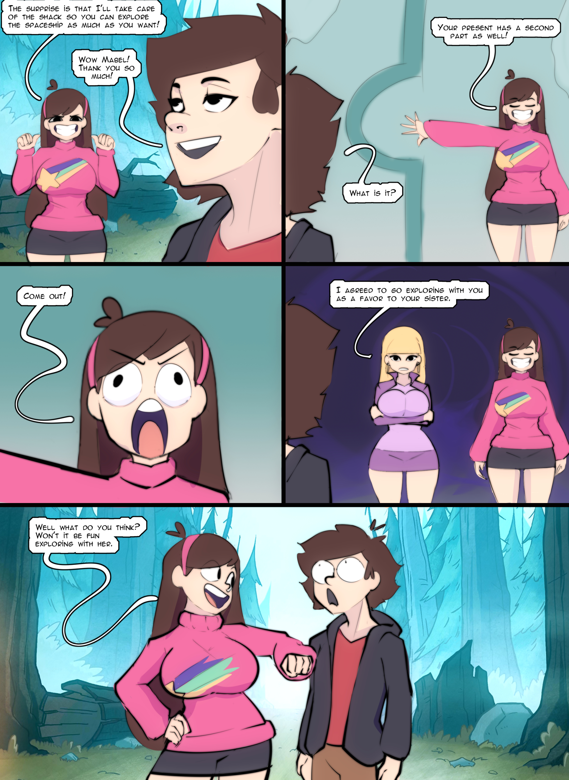 Gravity Falls: Dimper Exploration Ch.1 page 4