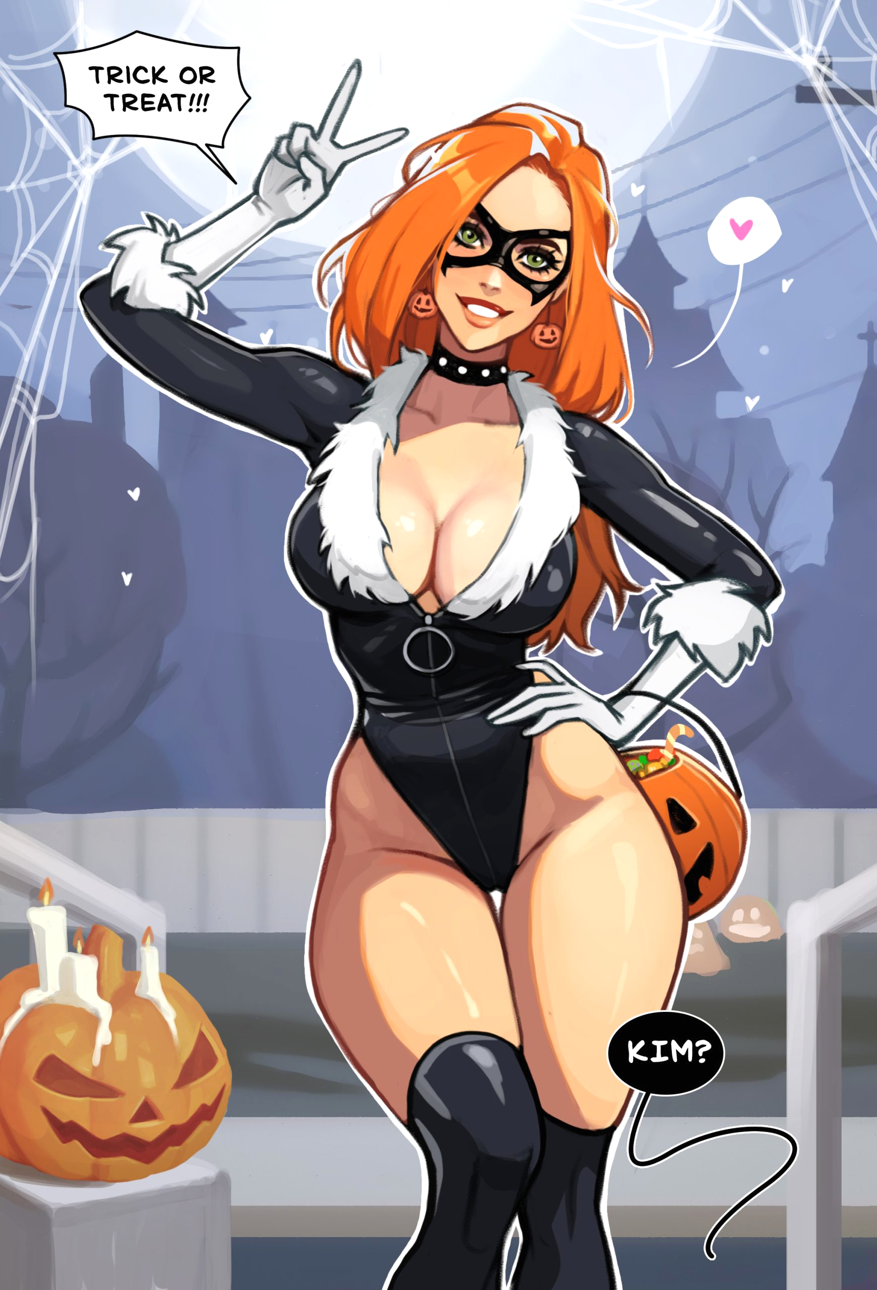 Kim and Shego's Halloween page 3