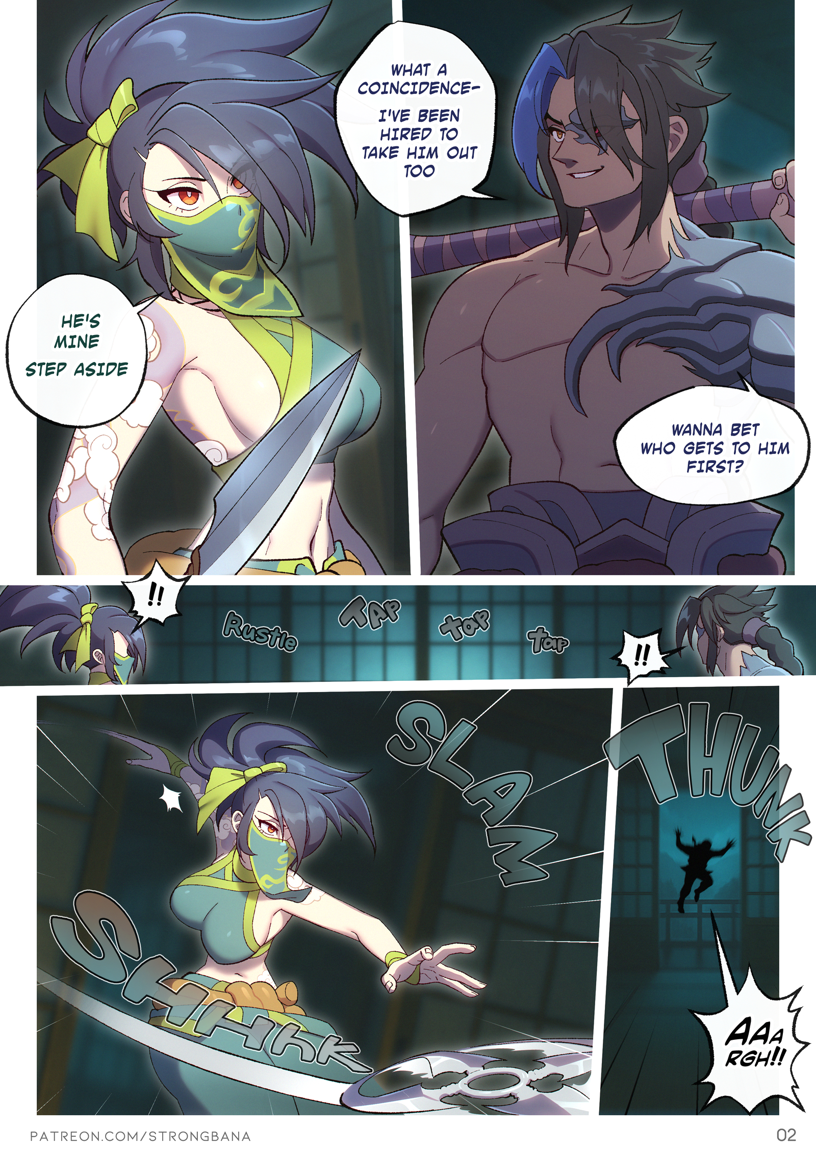 Kink,Oh: The Rogue Ninja page 3