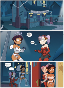Luz and Amity’s Halloween Party