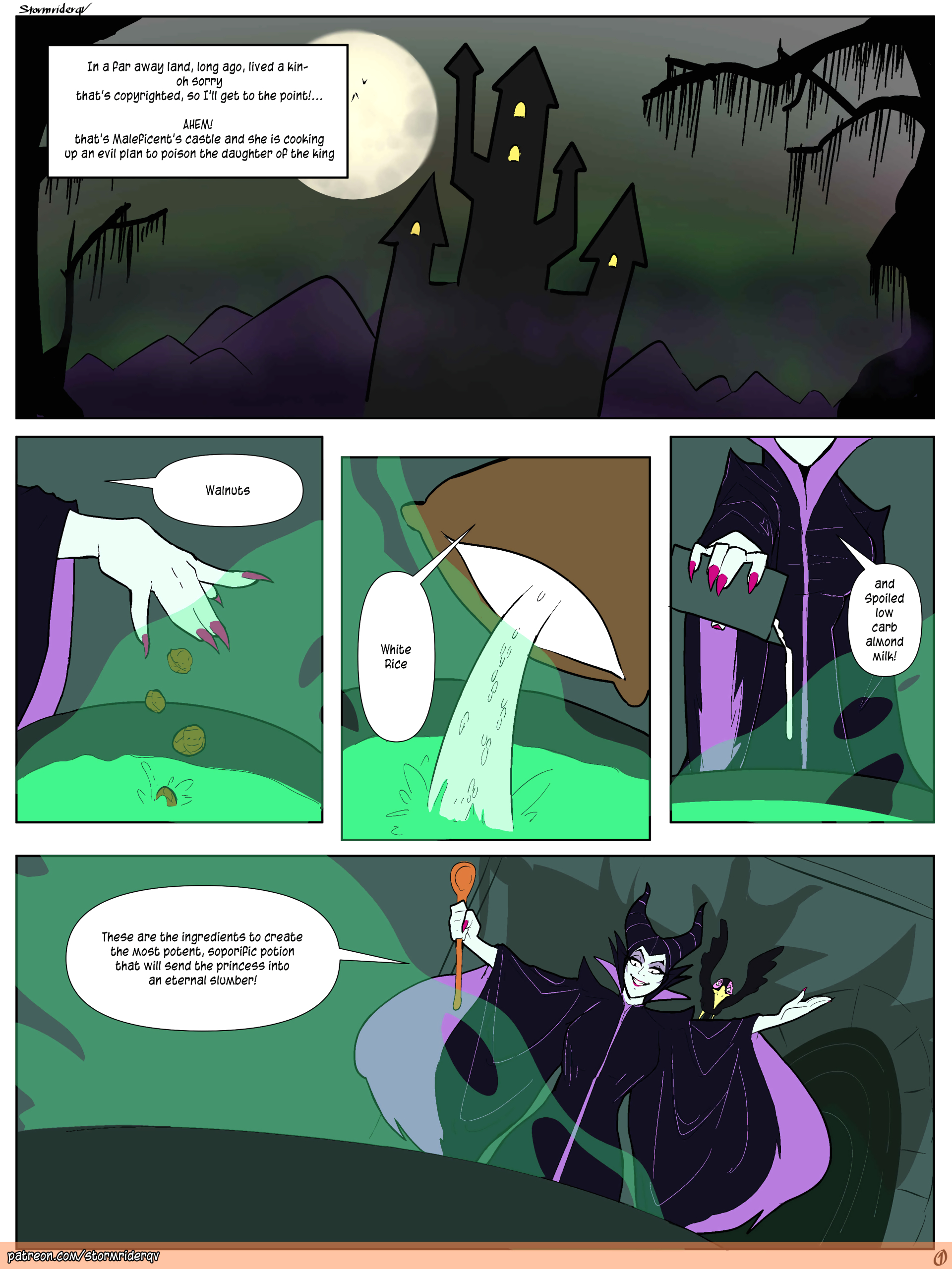 Maleficent page 1