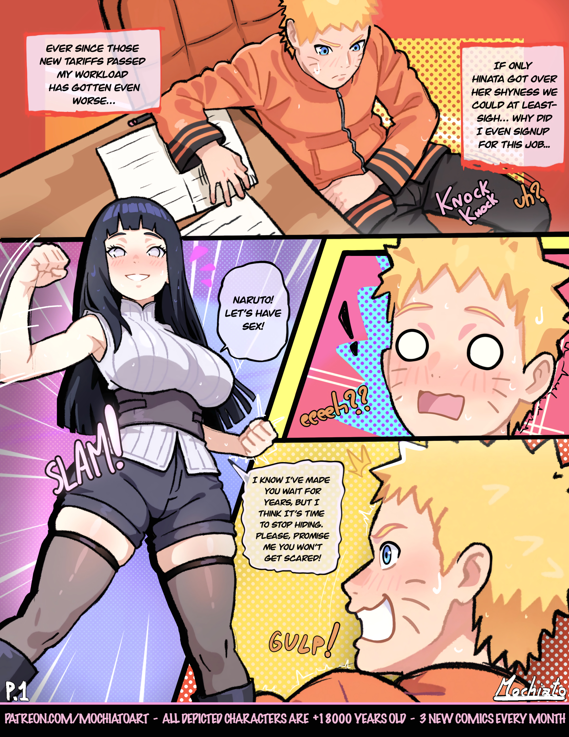 My cute wife Hinata can’t be a top! page 2