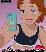 My sister's New Social Media page 1