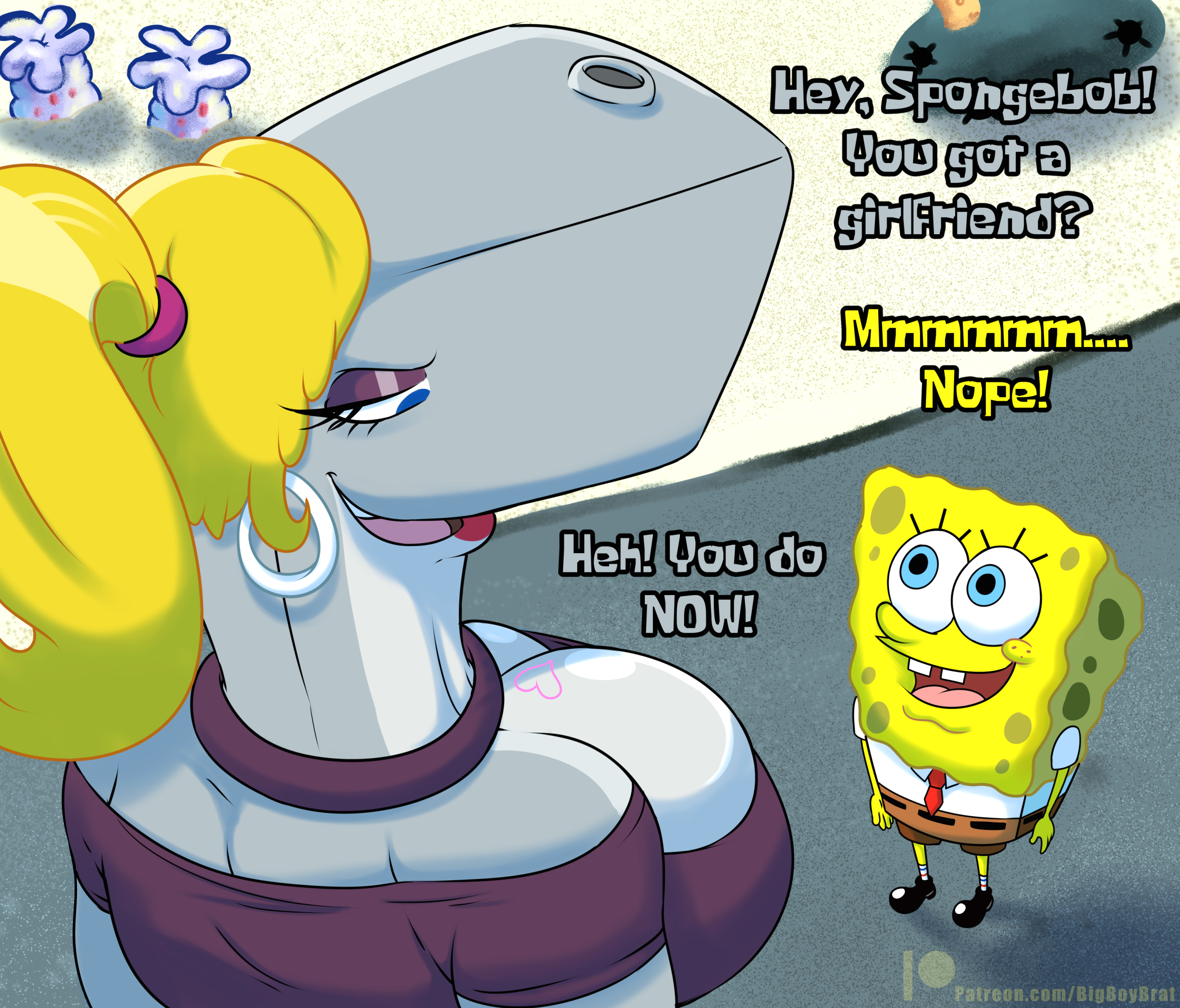 Pearl x Spongebob page 13
