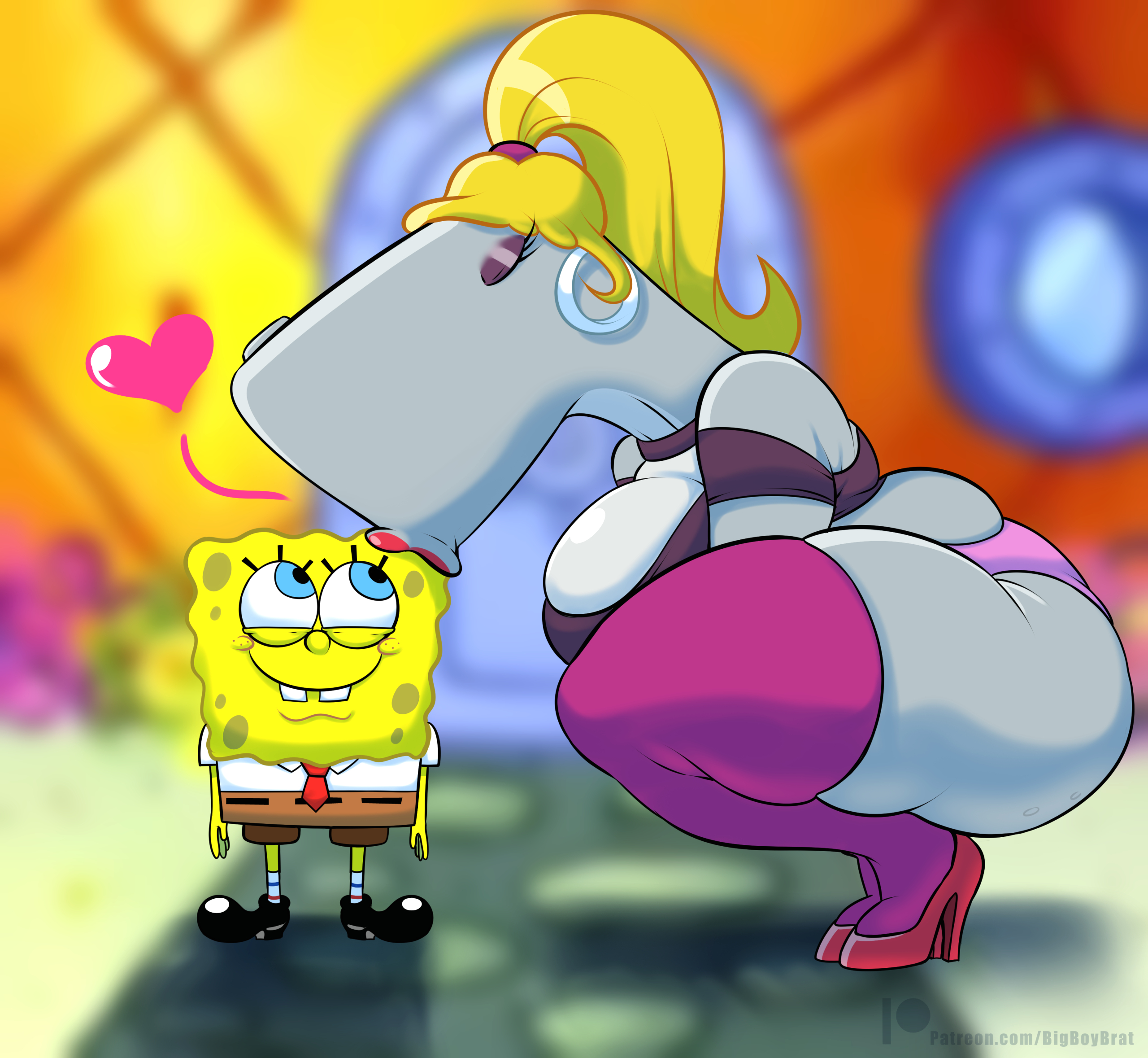 Pearl x Spongebob page 14