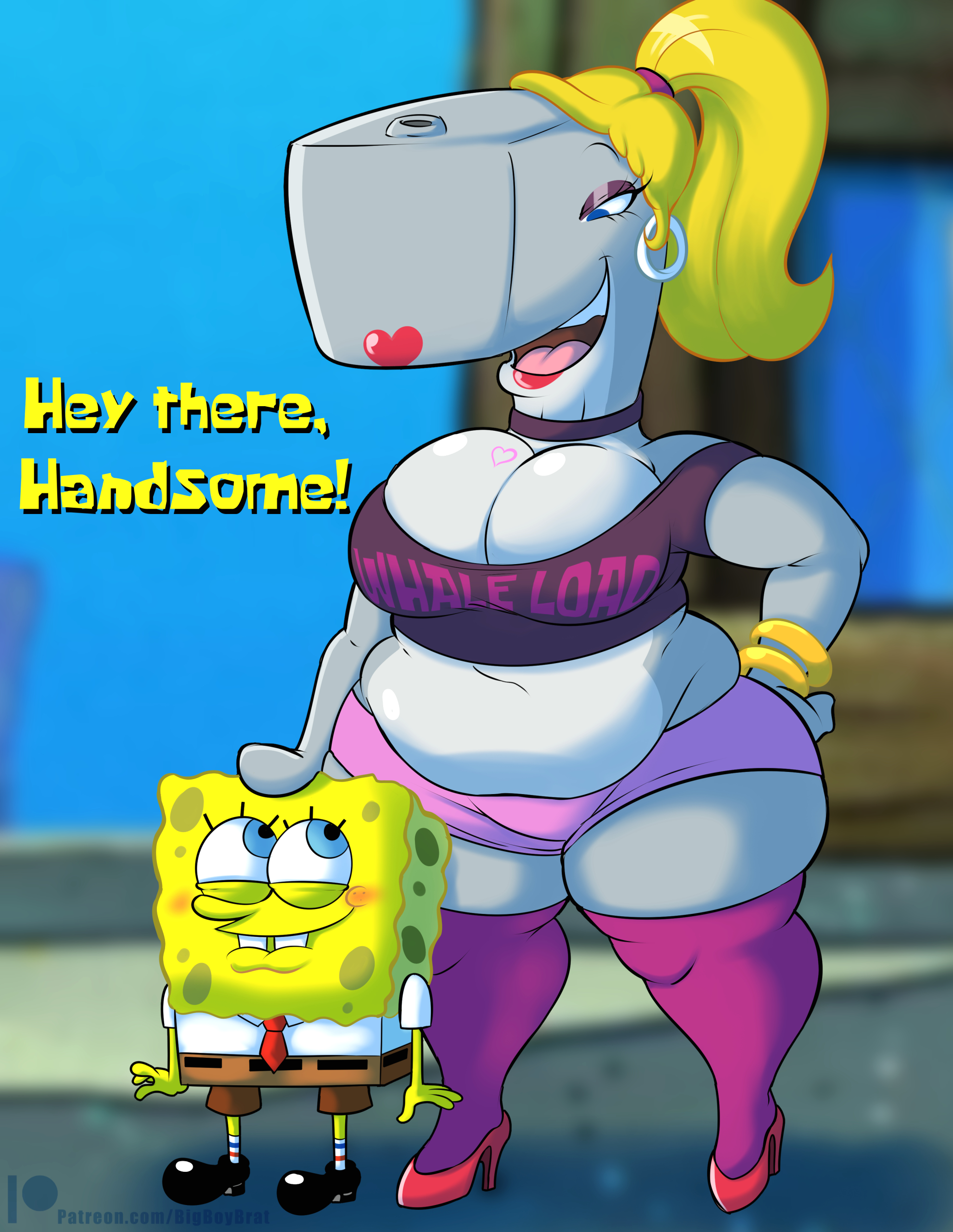 Pearl x Spongebob page 2