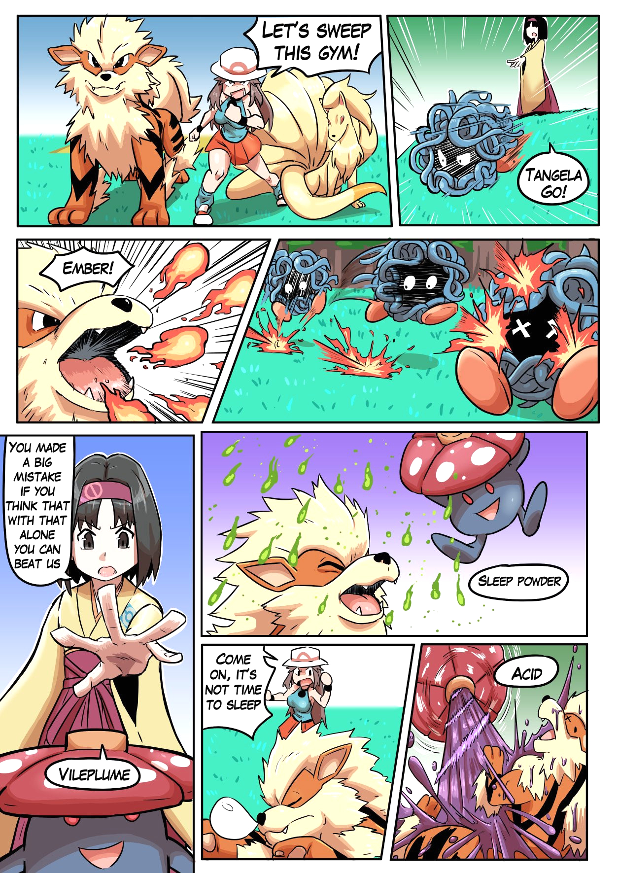 Pokemon Leafy Green page 29