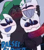 Ralsei x Clover page 1