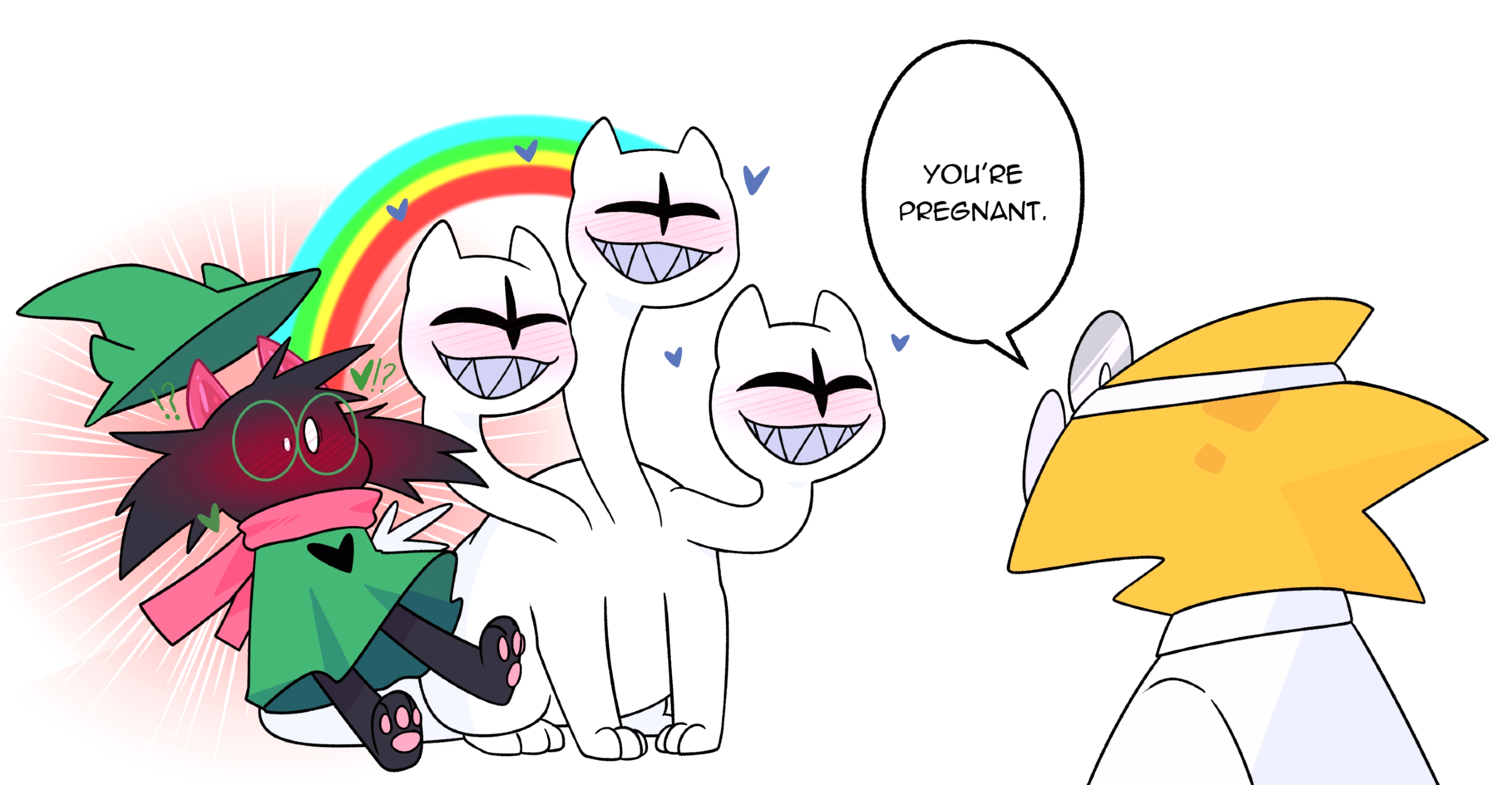 Ralsei x Clover page 18