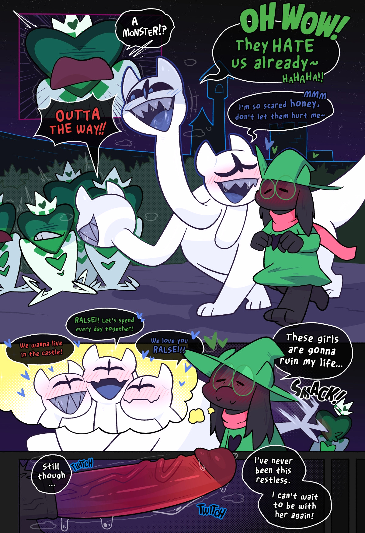 Ralsei x Clover page 20