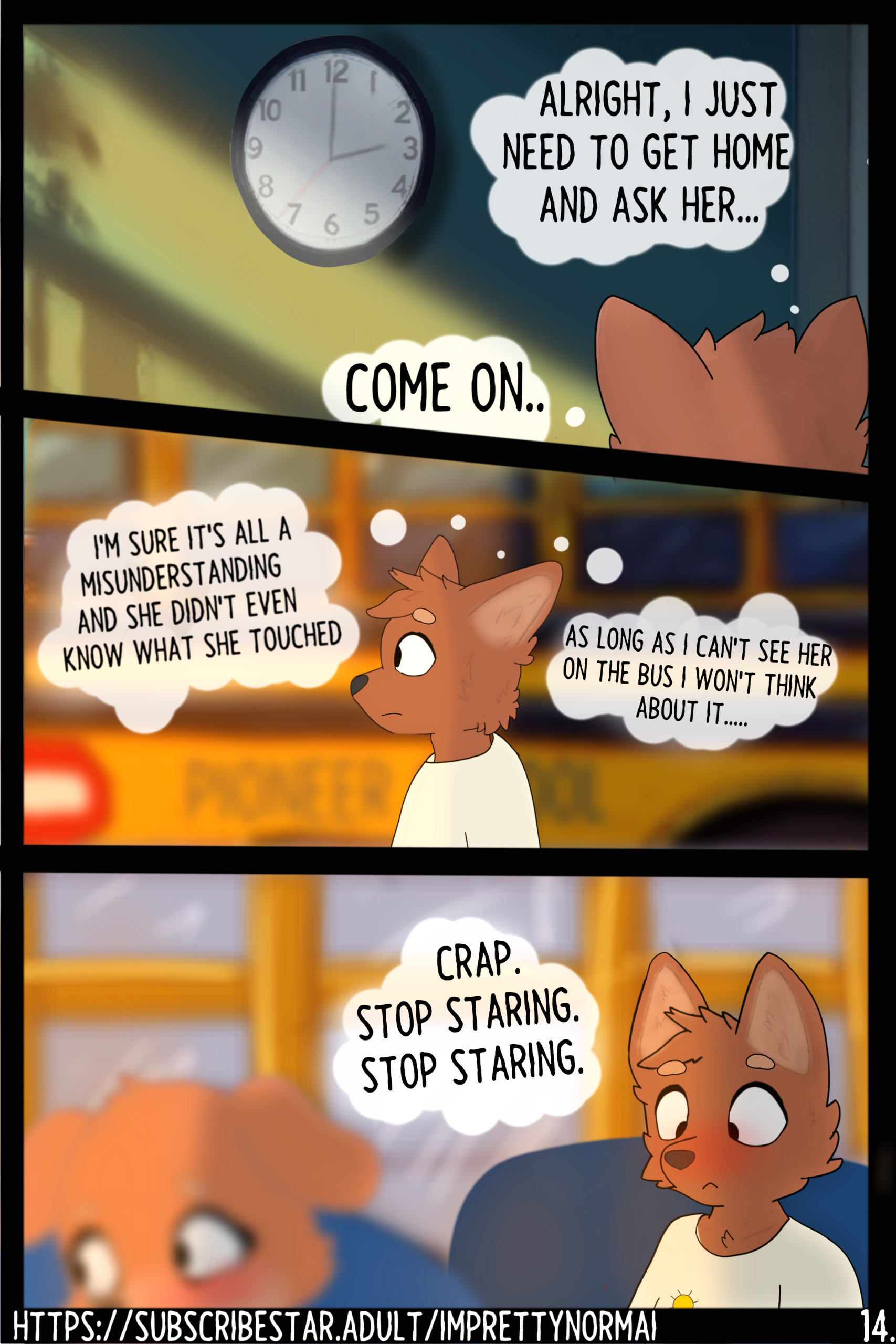Slept In! page 15