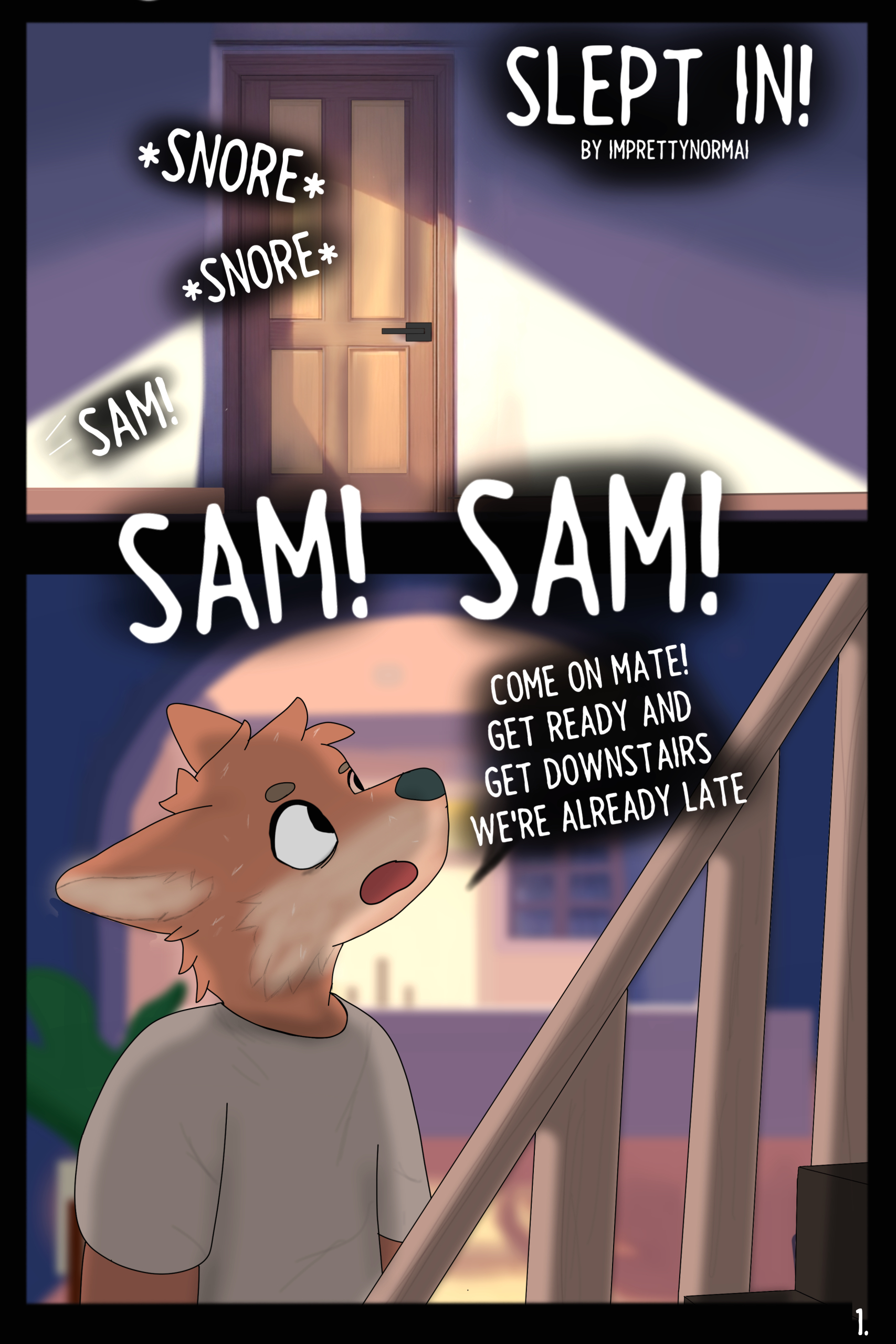 Slept In! page 2