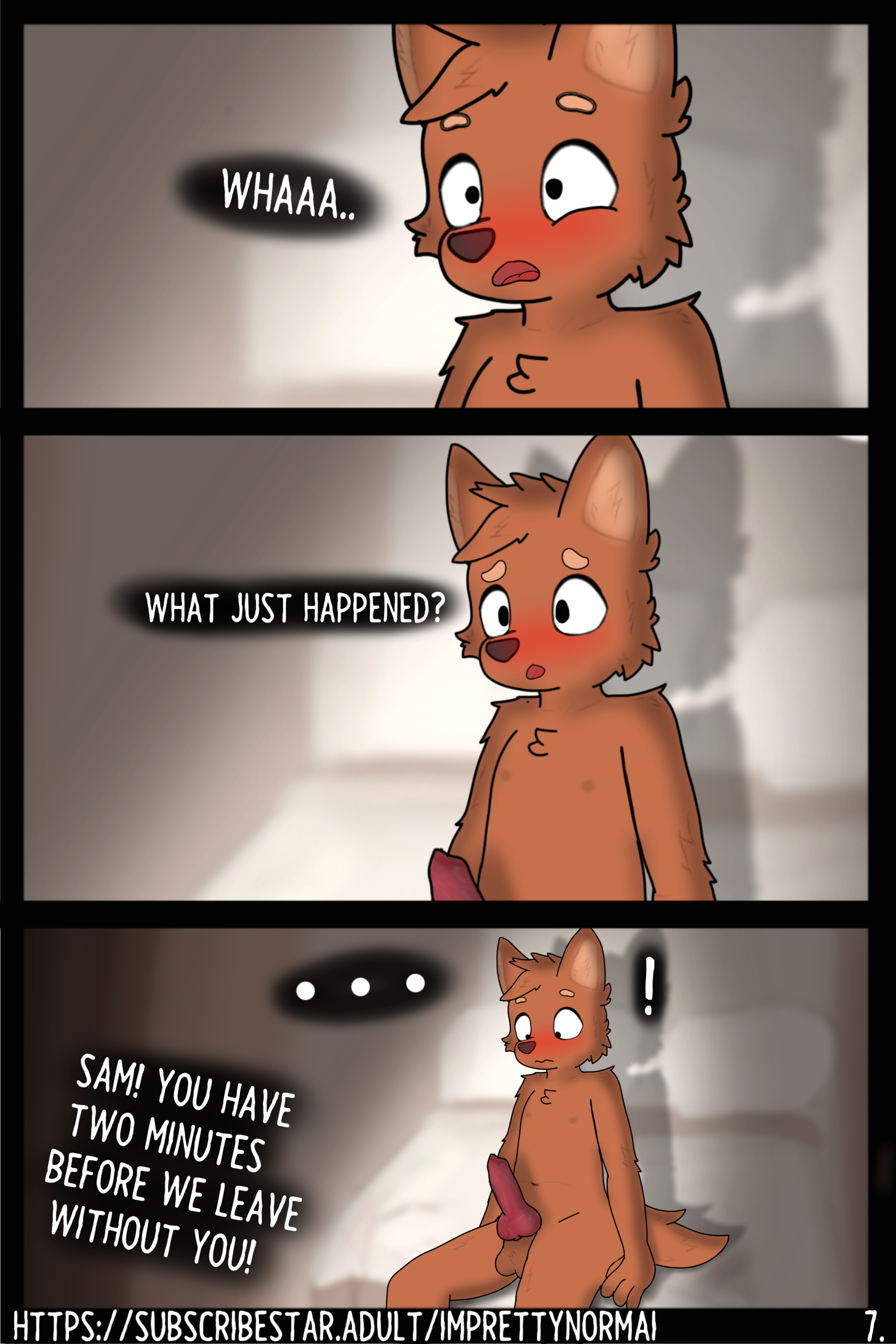 Slept In! page 8