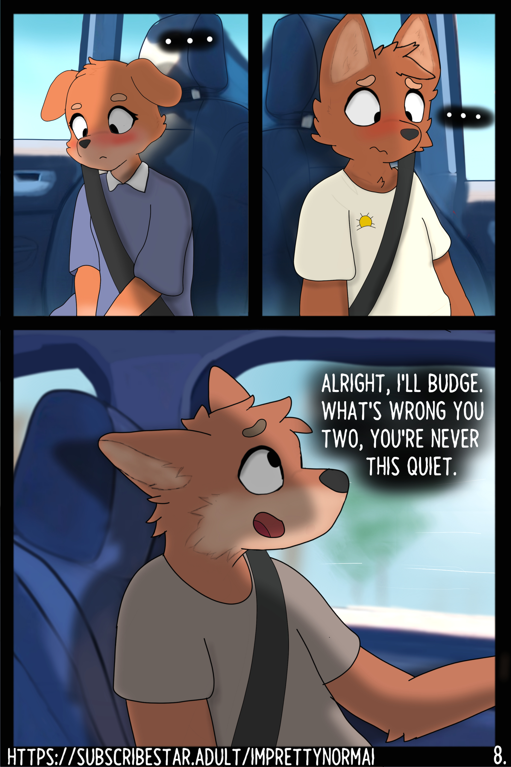 Slept In! page 9