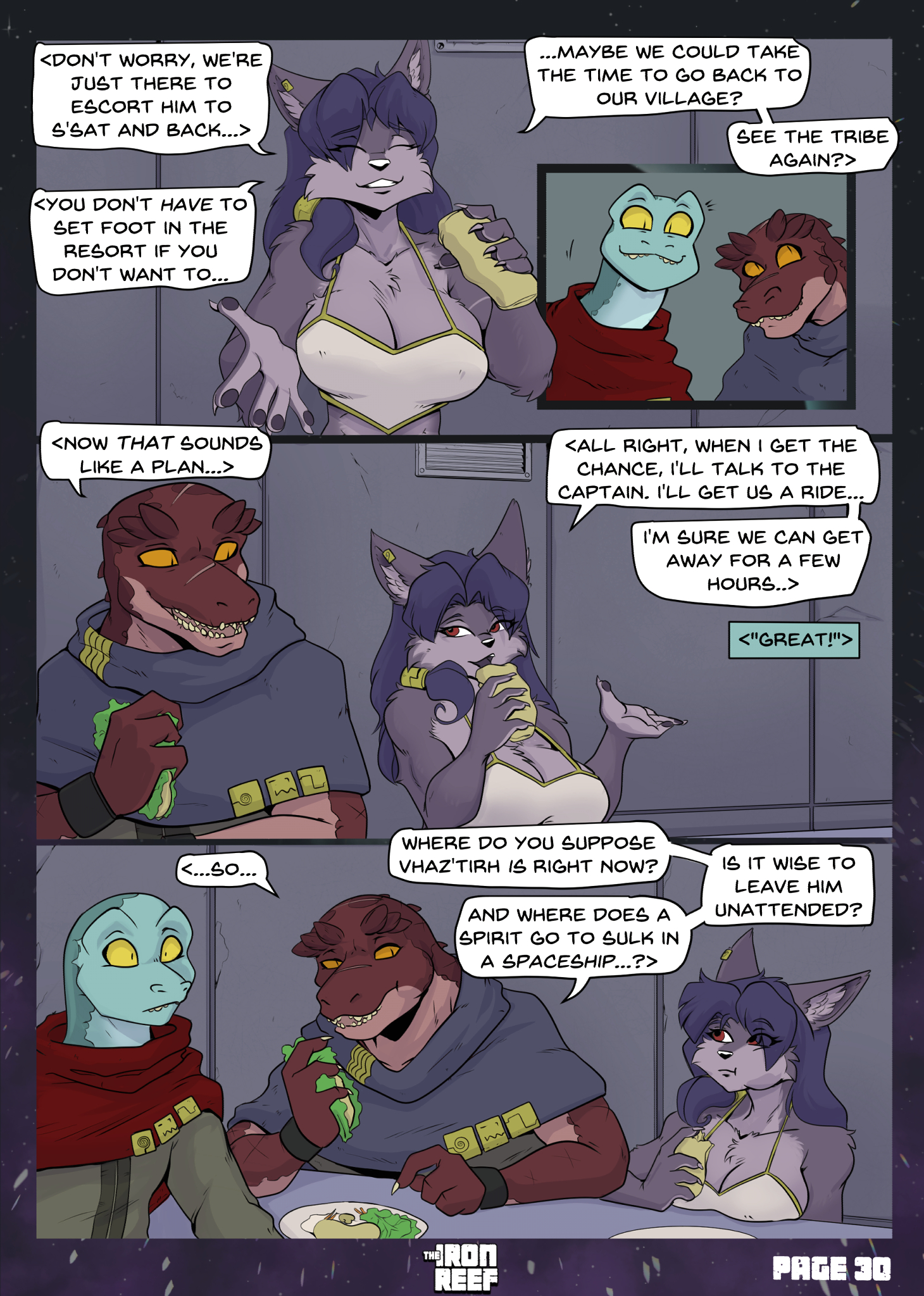 The Iron Reef page 33