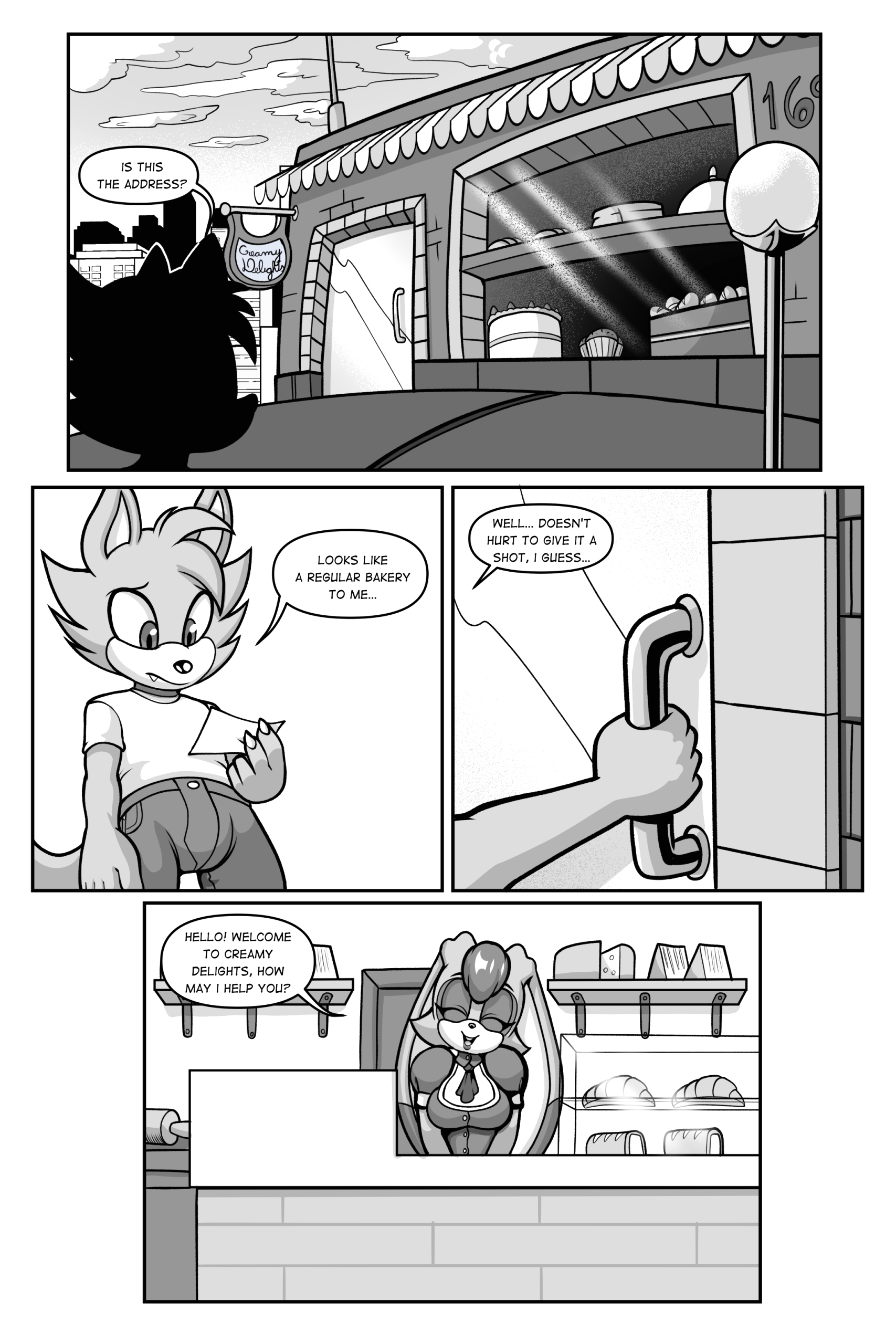 Vanilla's Night Job page 2