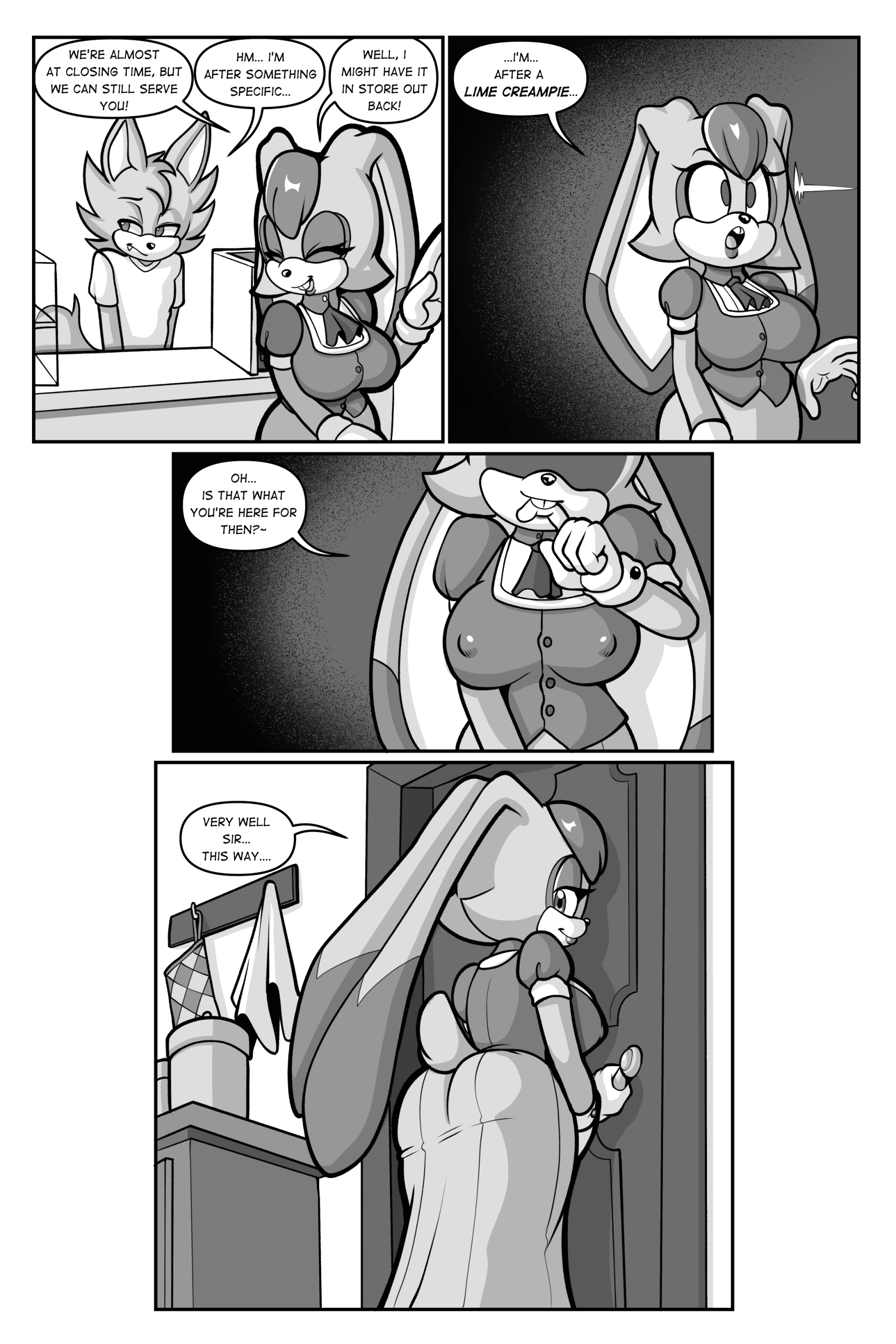 Vanilla's Night Job page 3