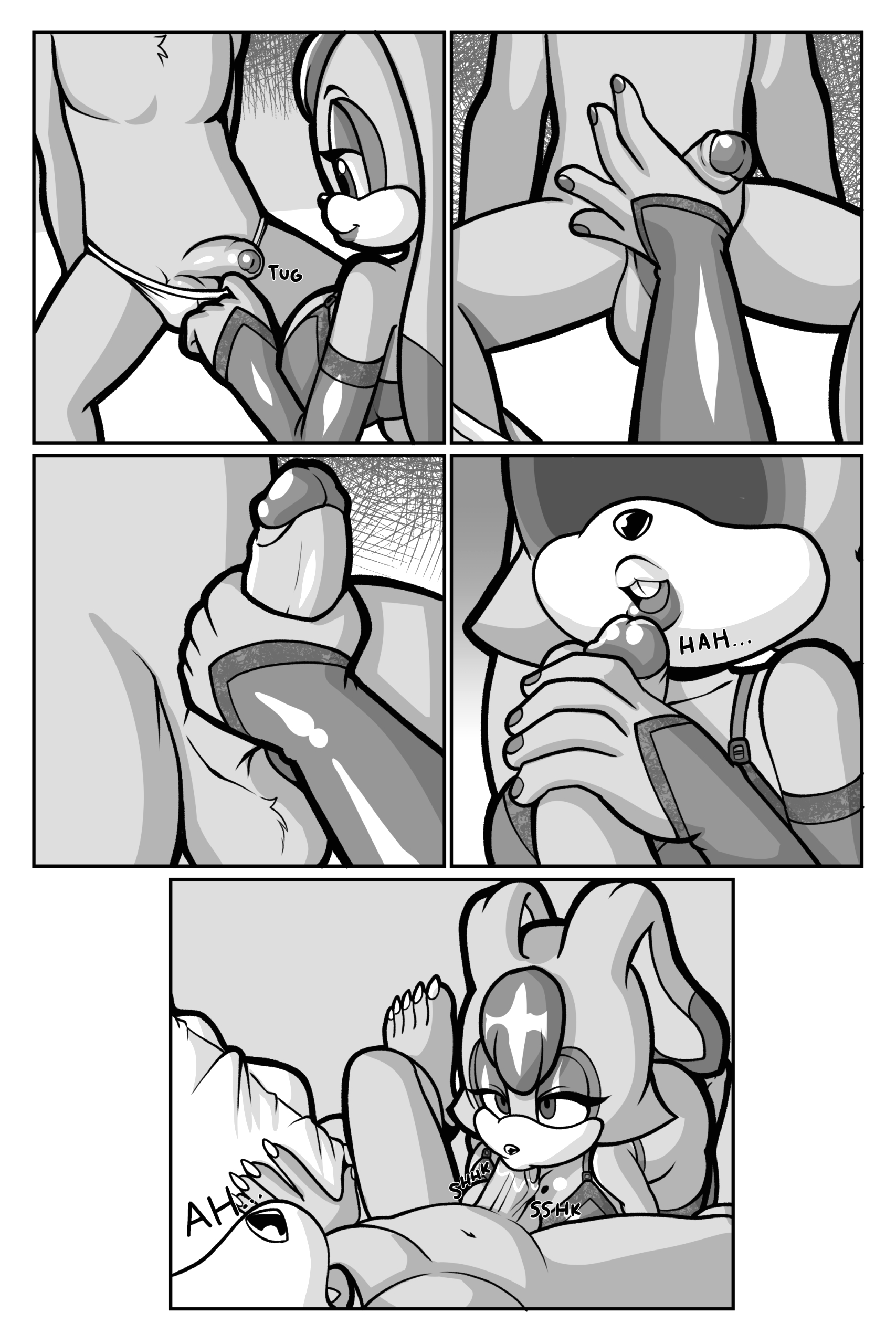 Vanilla's Night Job page 6