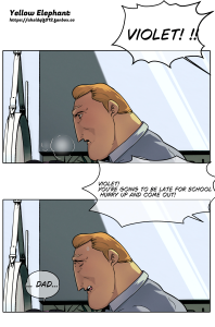 Violet Parr - Yellow Elephant page 1