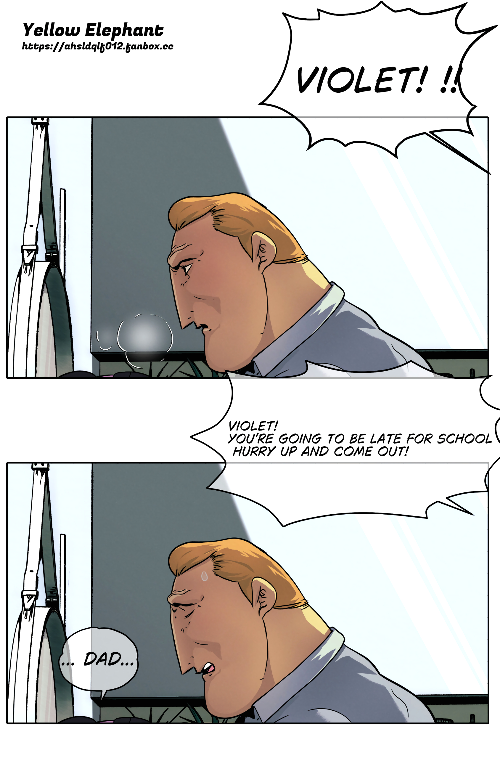 Violet Parr - Yellow Elephant page 1