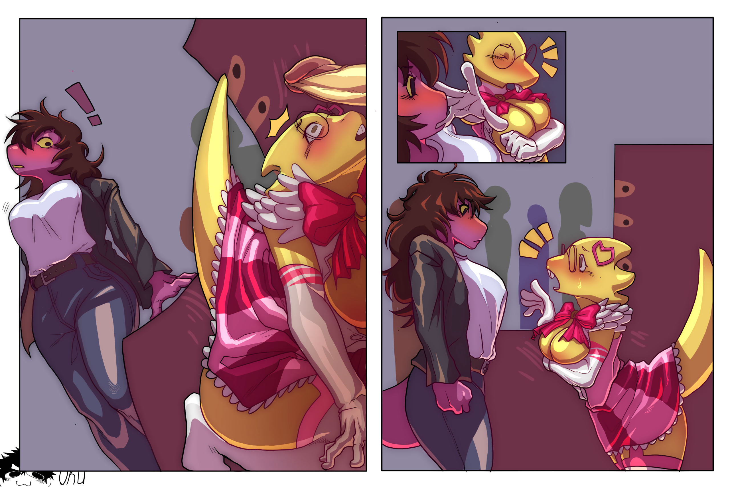 Alphys x Kris x Susie page 2