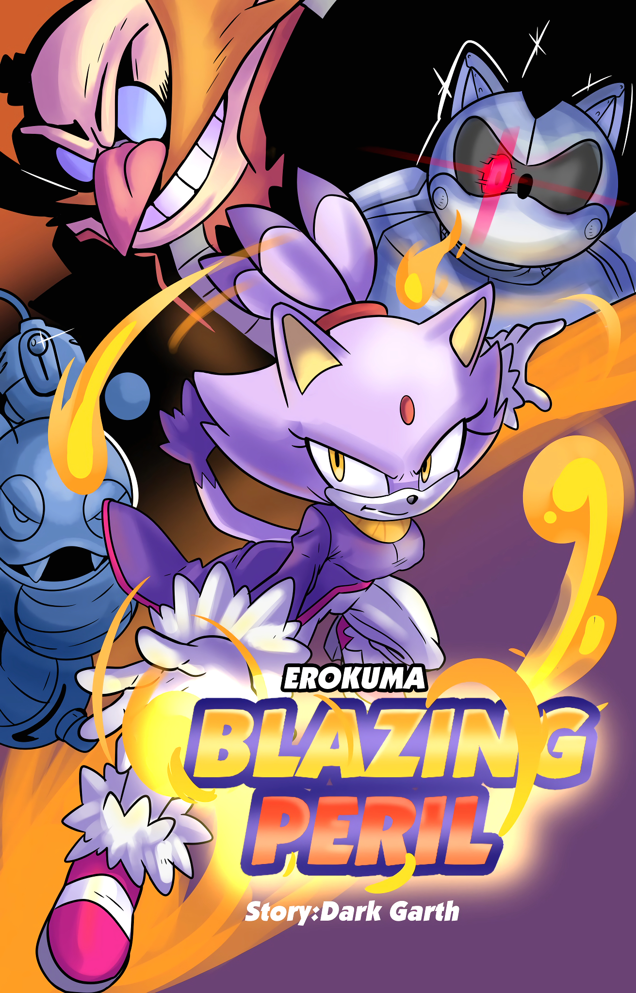 Blazing Peril page 1