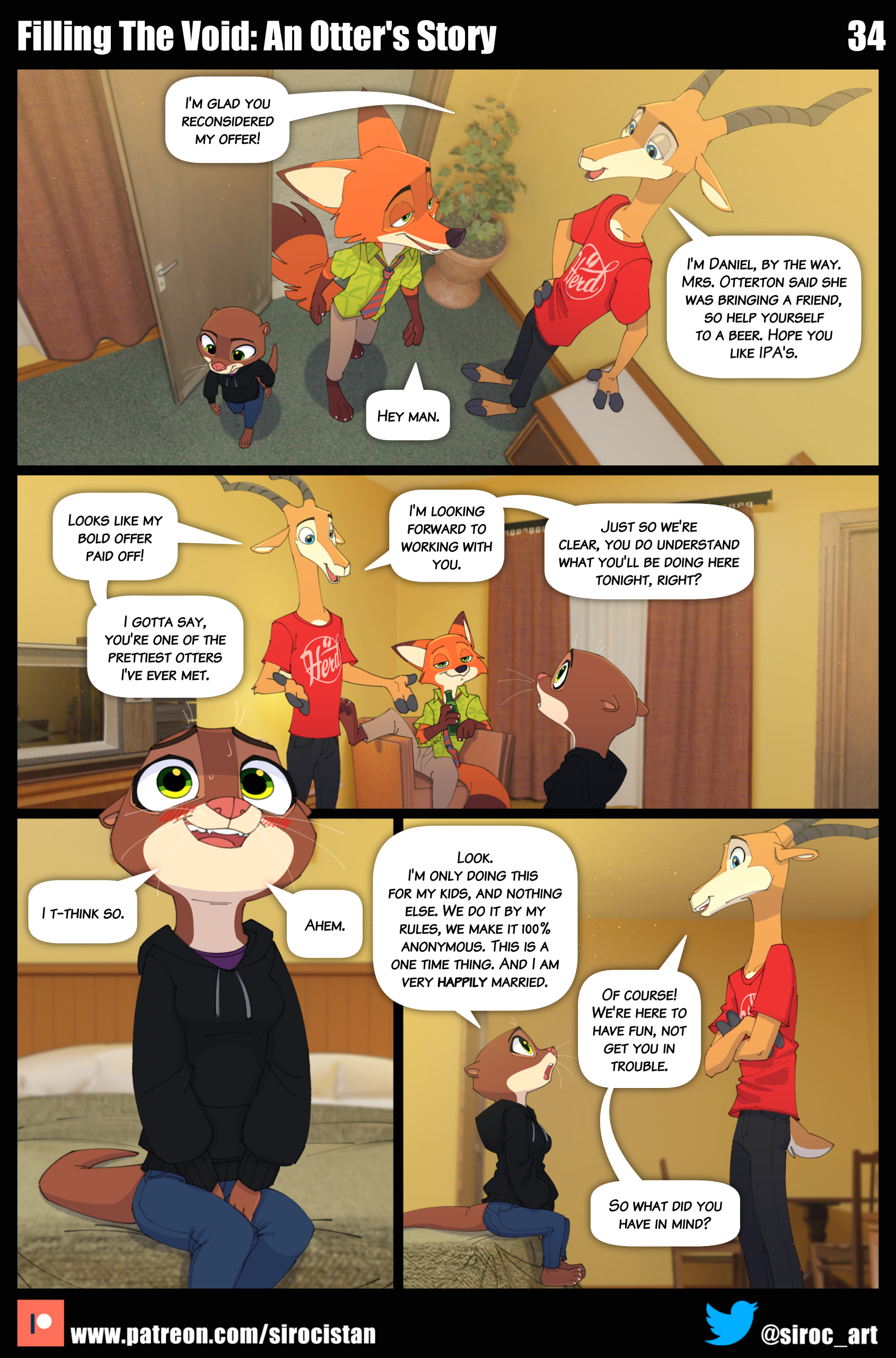 Filling The Void: An Otter's Story (Little Tits) page 31