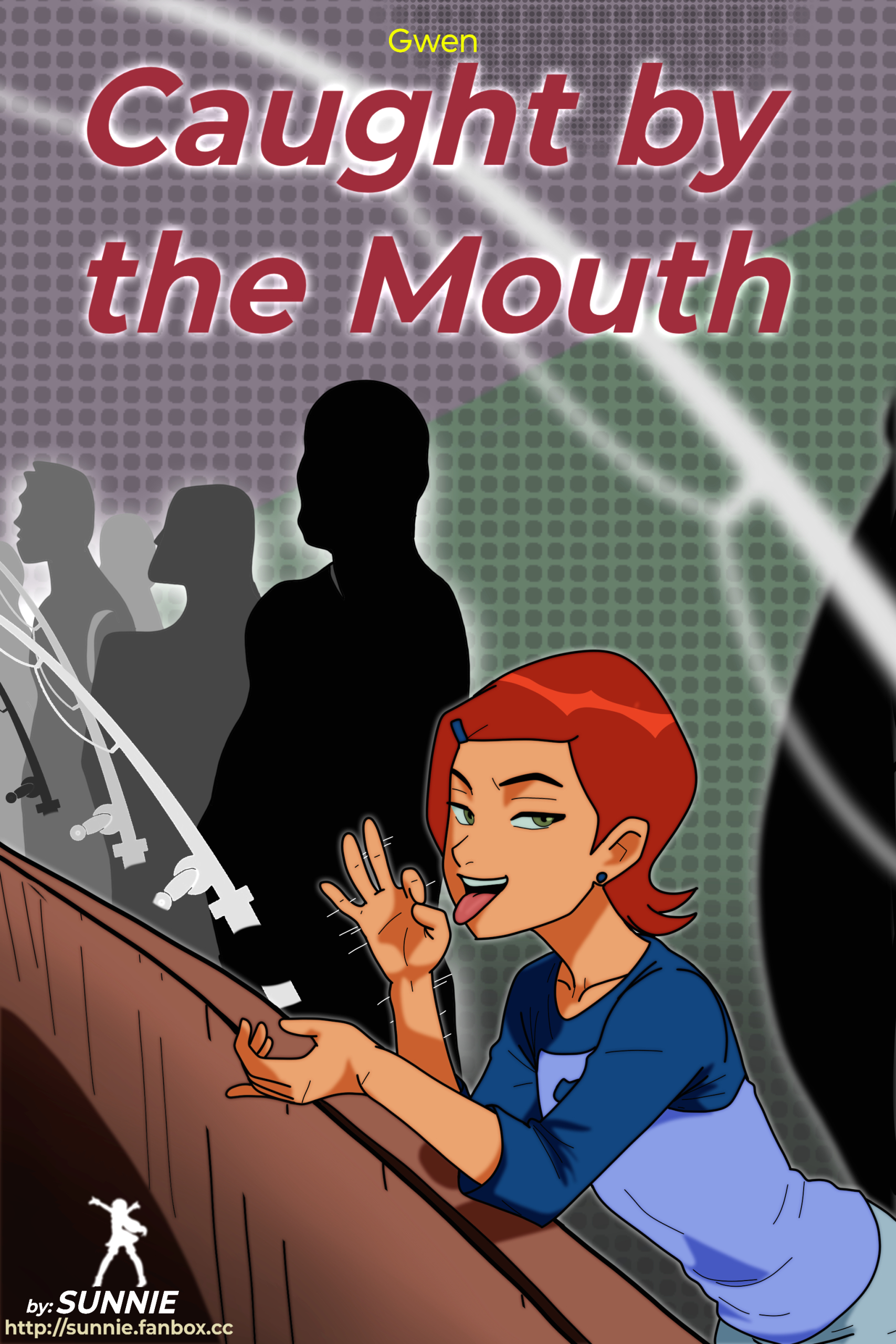 Gwen Caught By The Mouth page 1