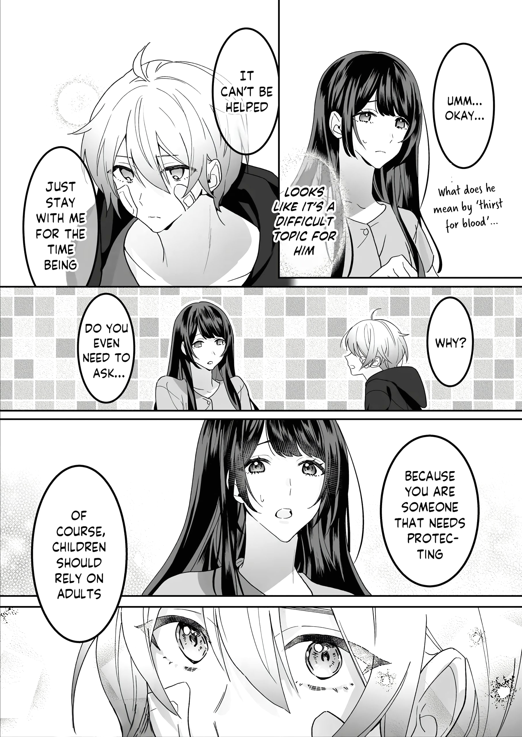 Hiroware Kyuuketsuki wa Oneesan wo Aishitaishi Aisaretai page 11