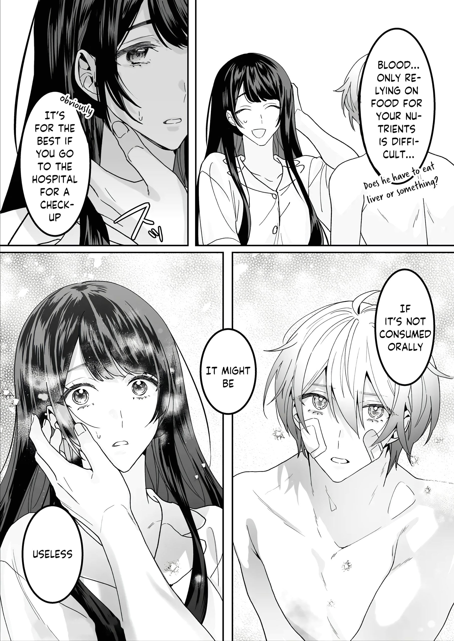Hiroware Kyuuketsuki wa Oneesan wo Aishitaishi Aisaretai page 15
