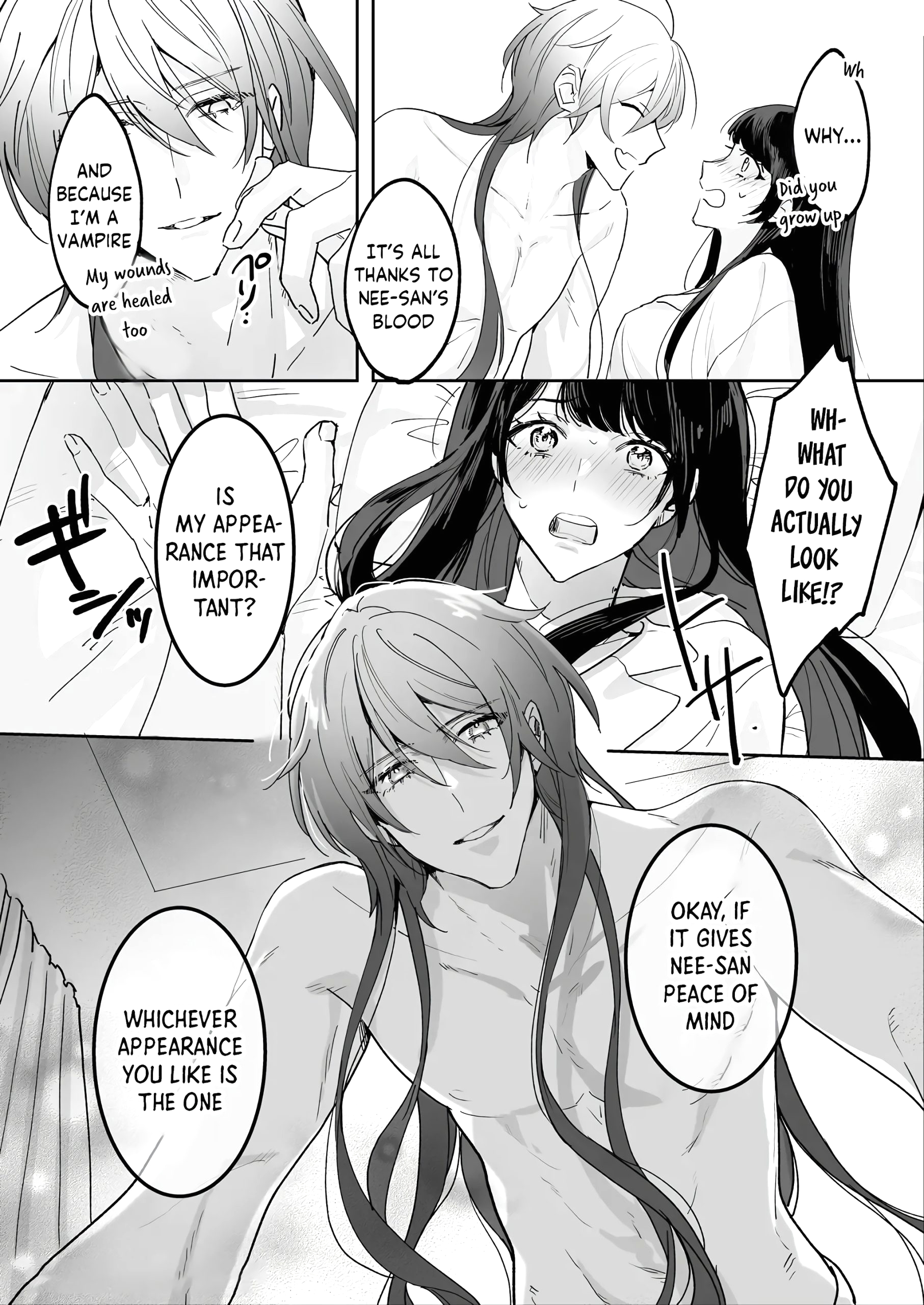 Hiroware Kyuuketsuki wa Oneesan wo Aishitaishi Aisaretai page 22
