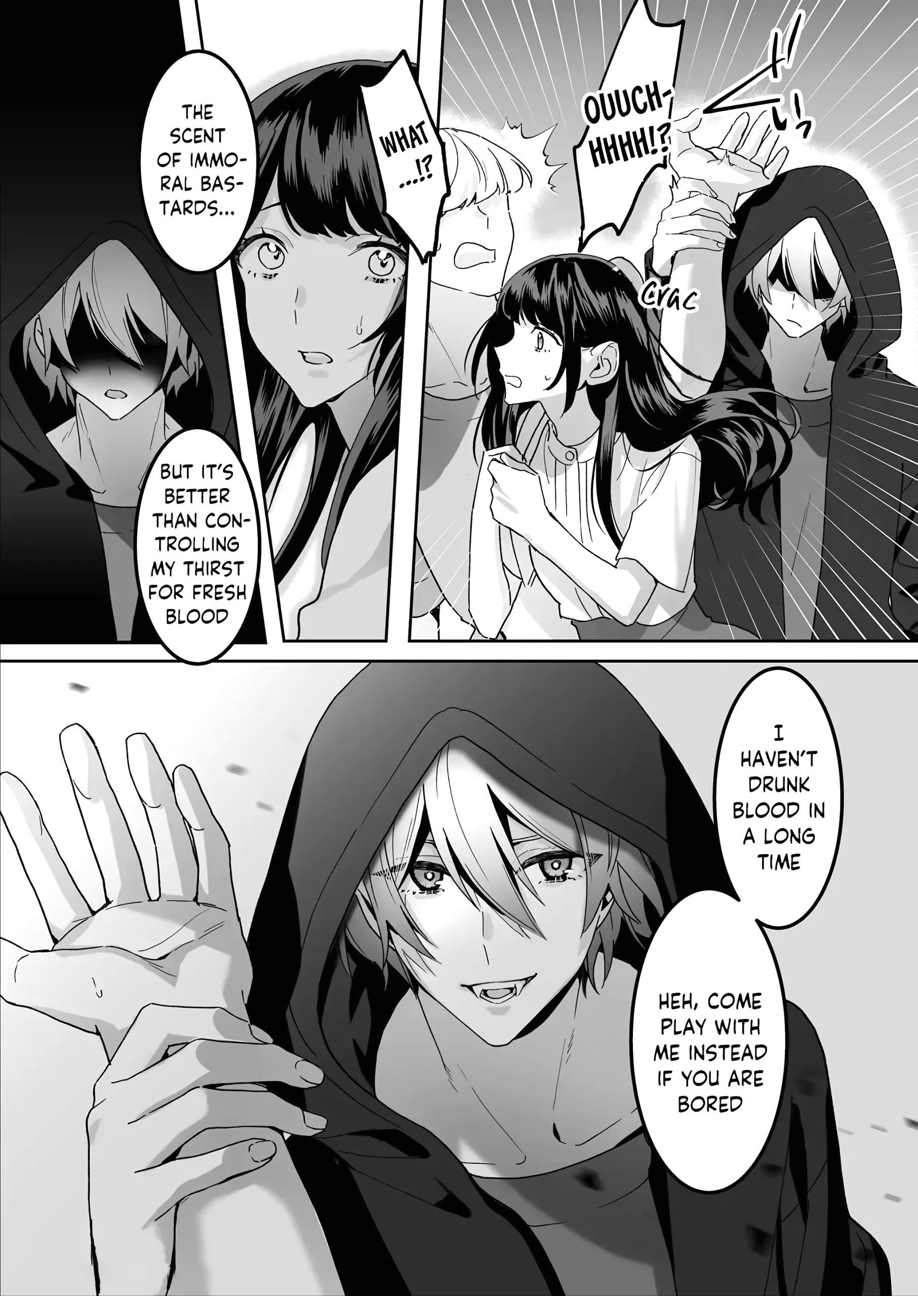 Hiroware Kyuuketsuki wa Oneesan wo Aishitaishi Aisaretai page 4
