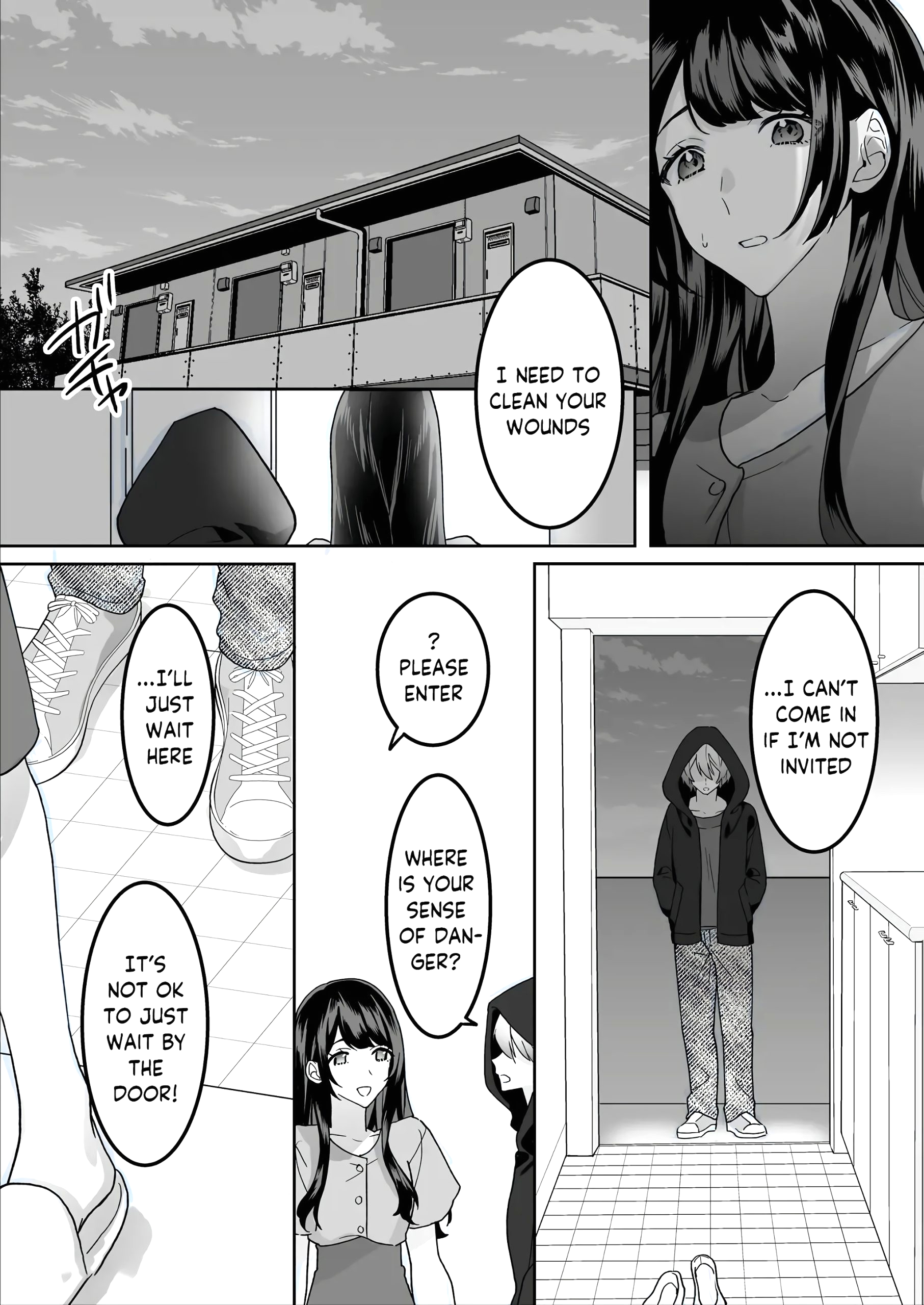 Hiroware Kyuuketsuki wa Oneesan wo Aishitaishi Aisaretai page 9