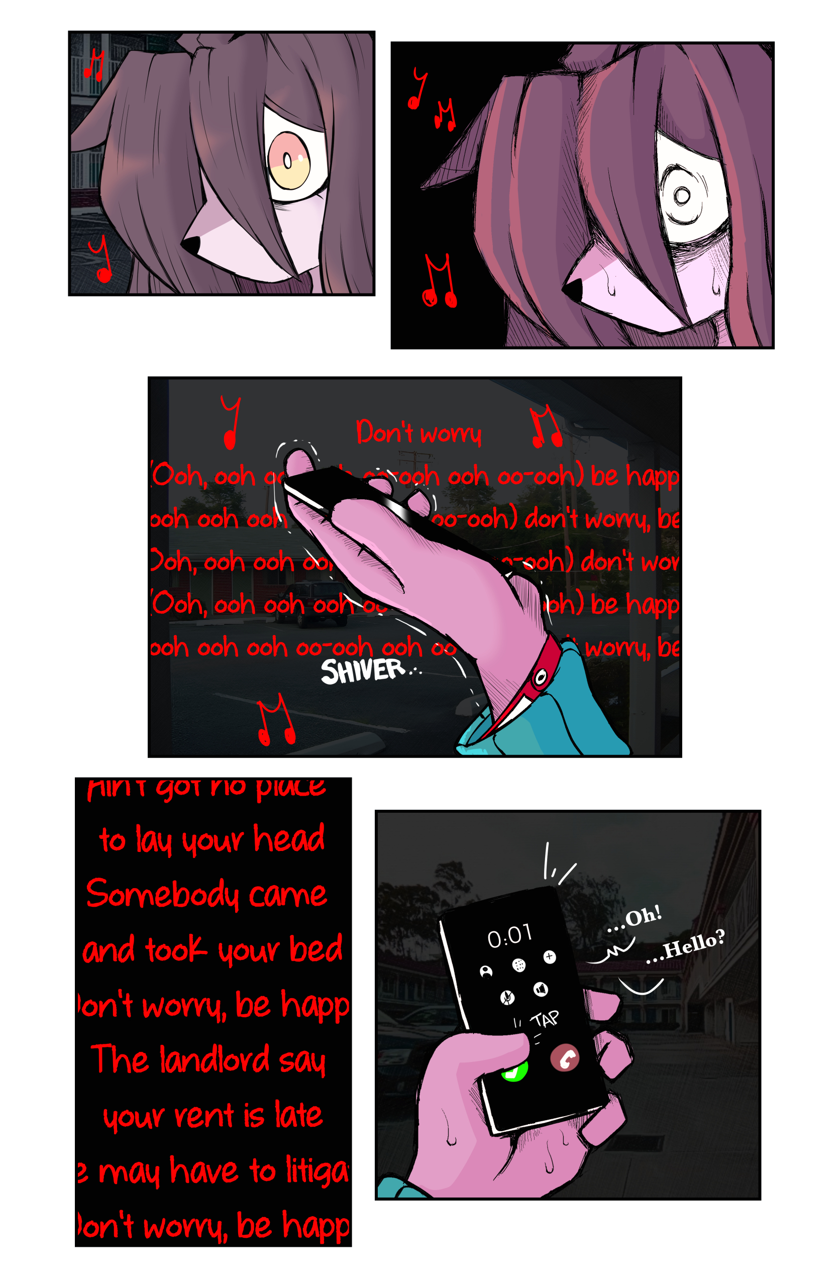 Homeless Dog page 59