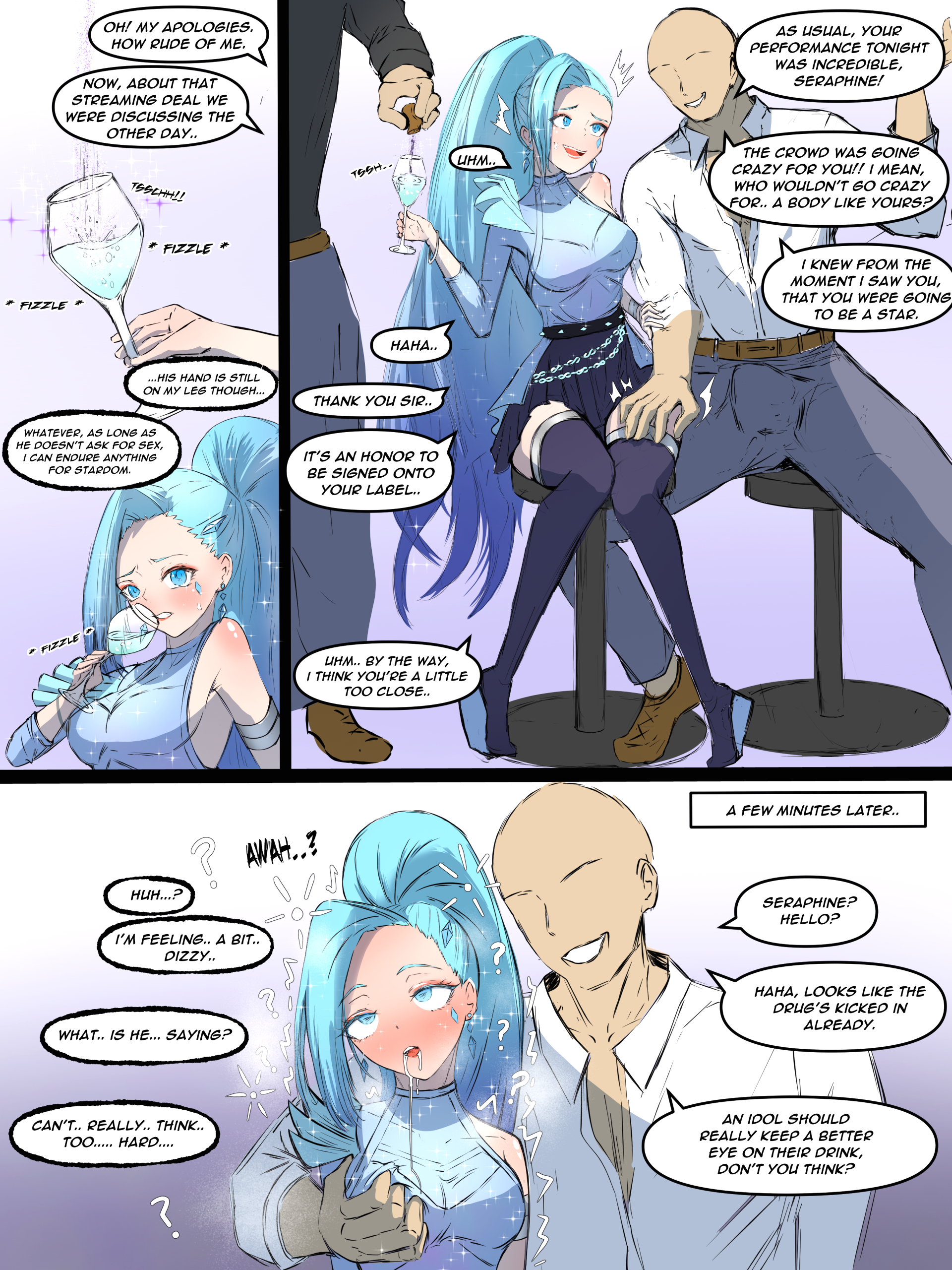 KDA Seraphine After the Concert page 1