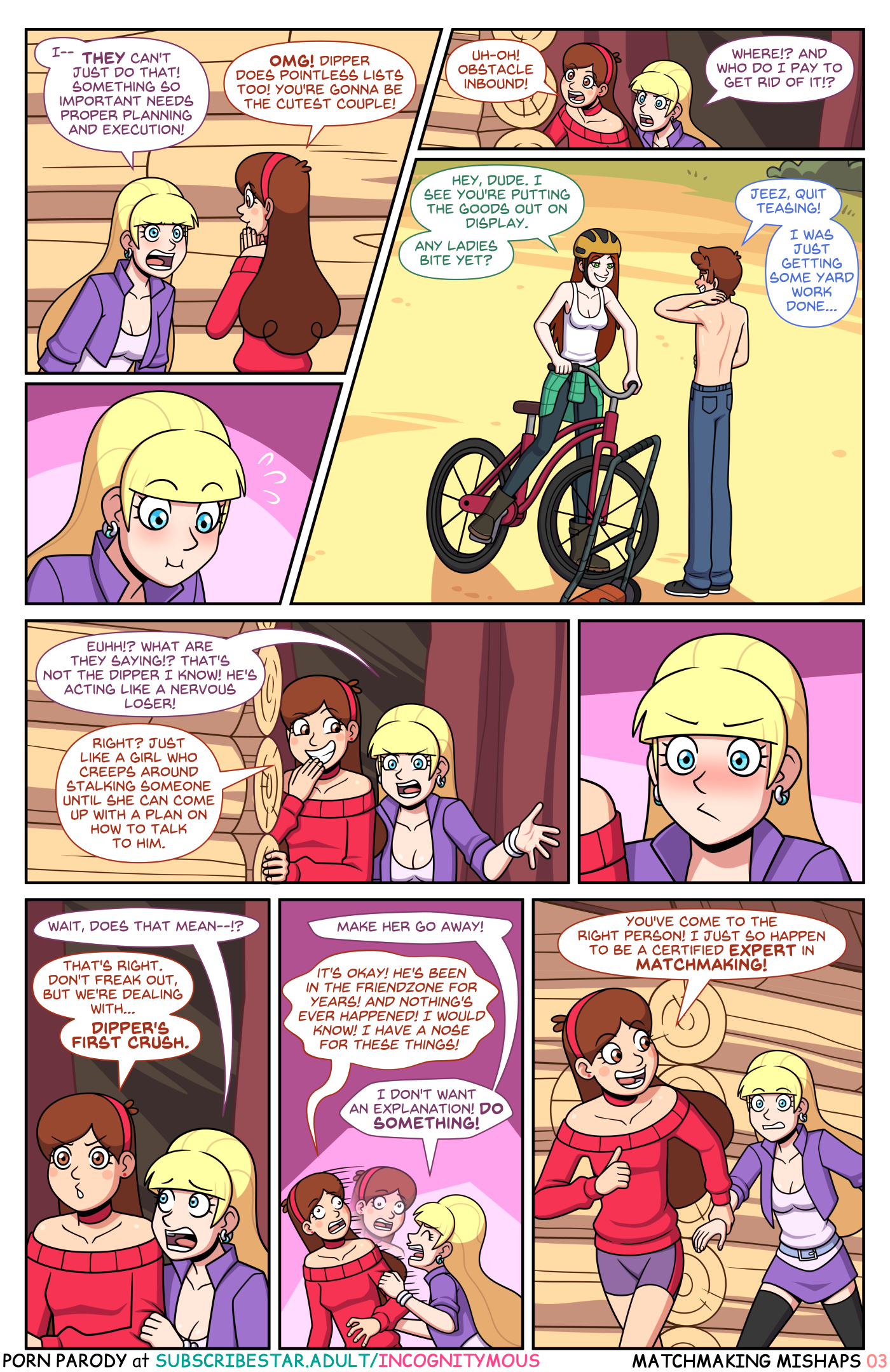 Matchmaking Mishaps - Porn Comics page 3
