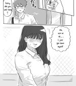 The Clumsy Nemophila 2: A Story of a Shy, Busty Girl Having Intimacy on the School Rooftop page 1